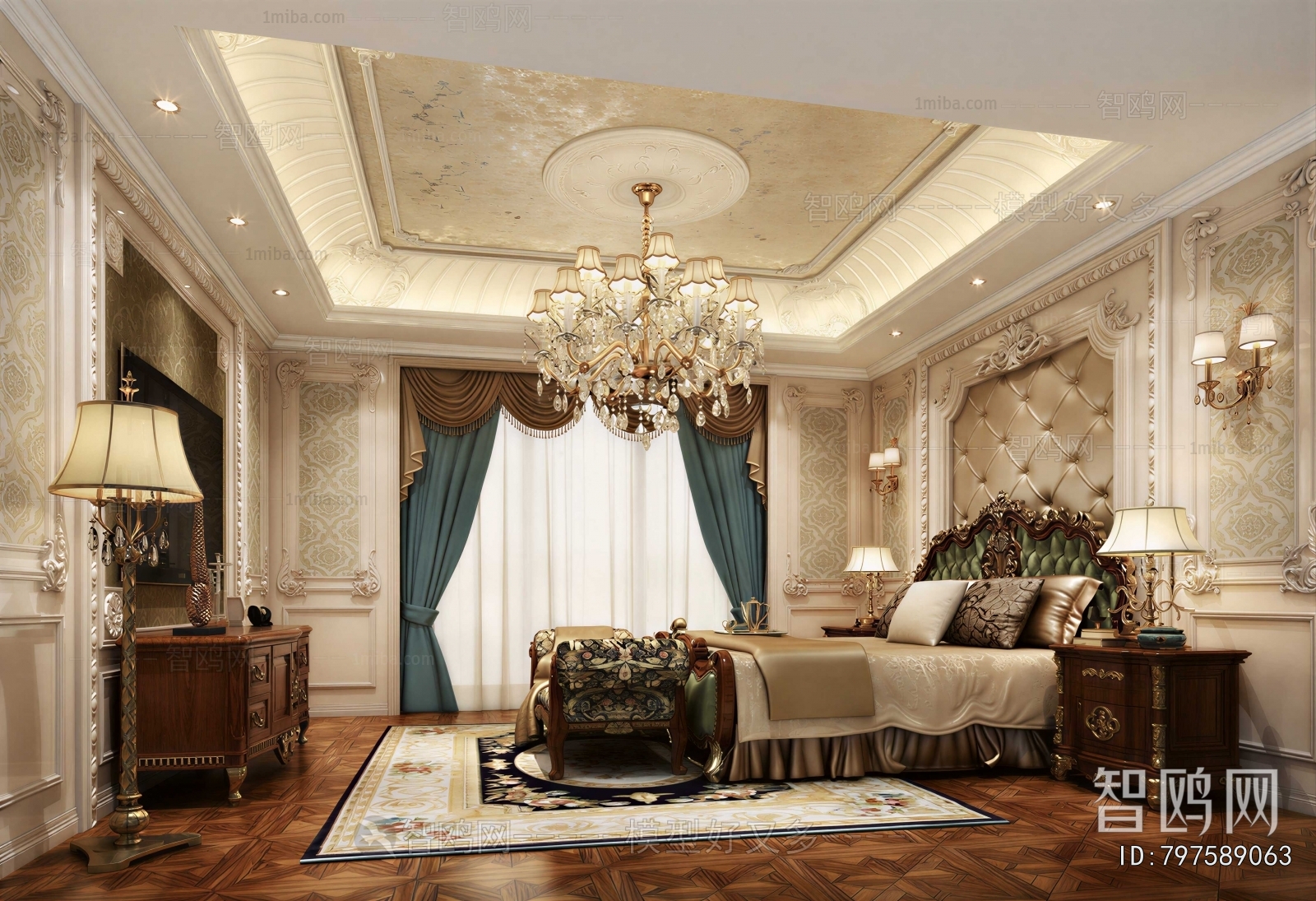 European Style Bedroom