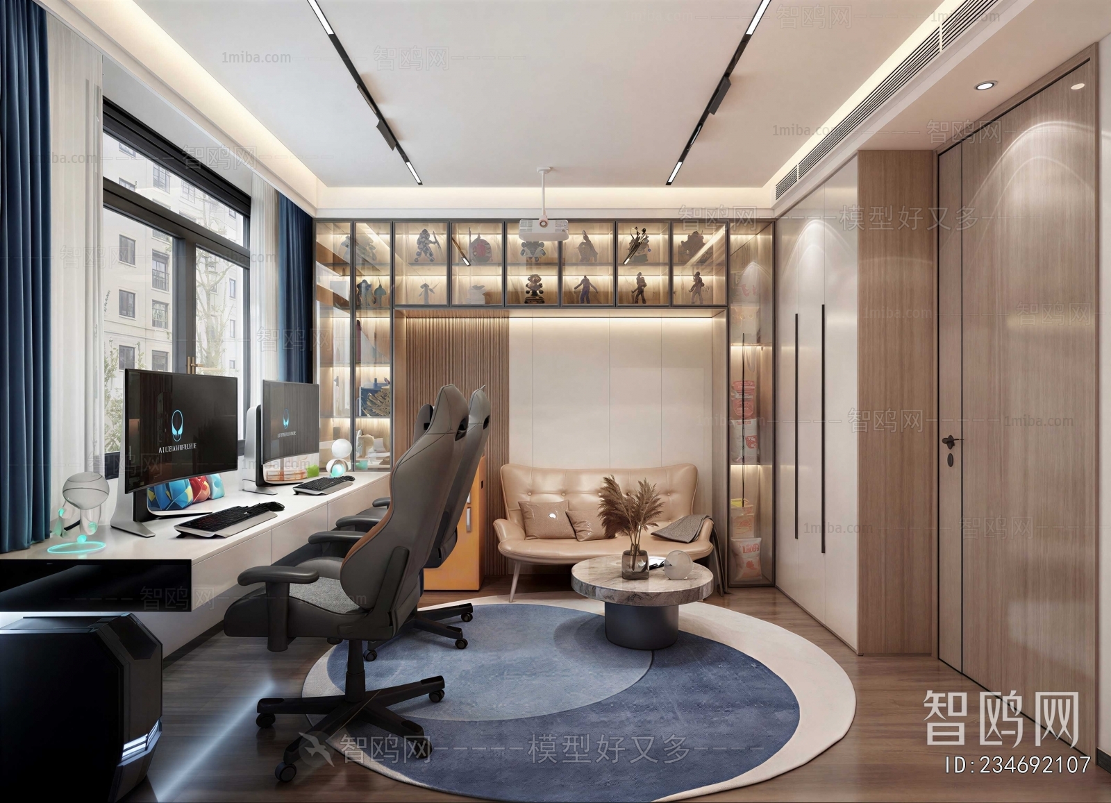 Modern E-sports Room