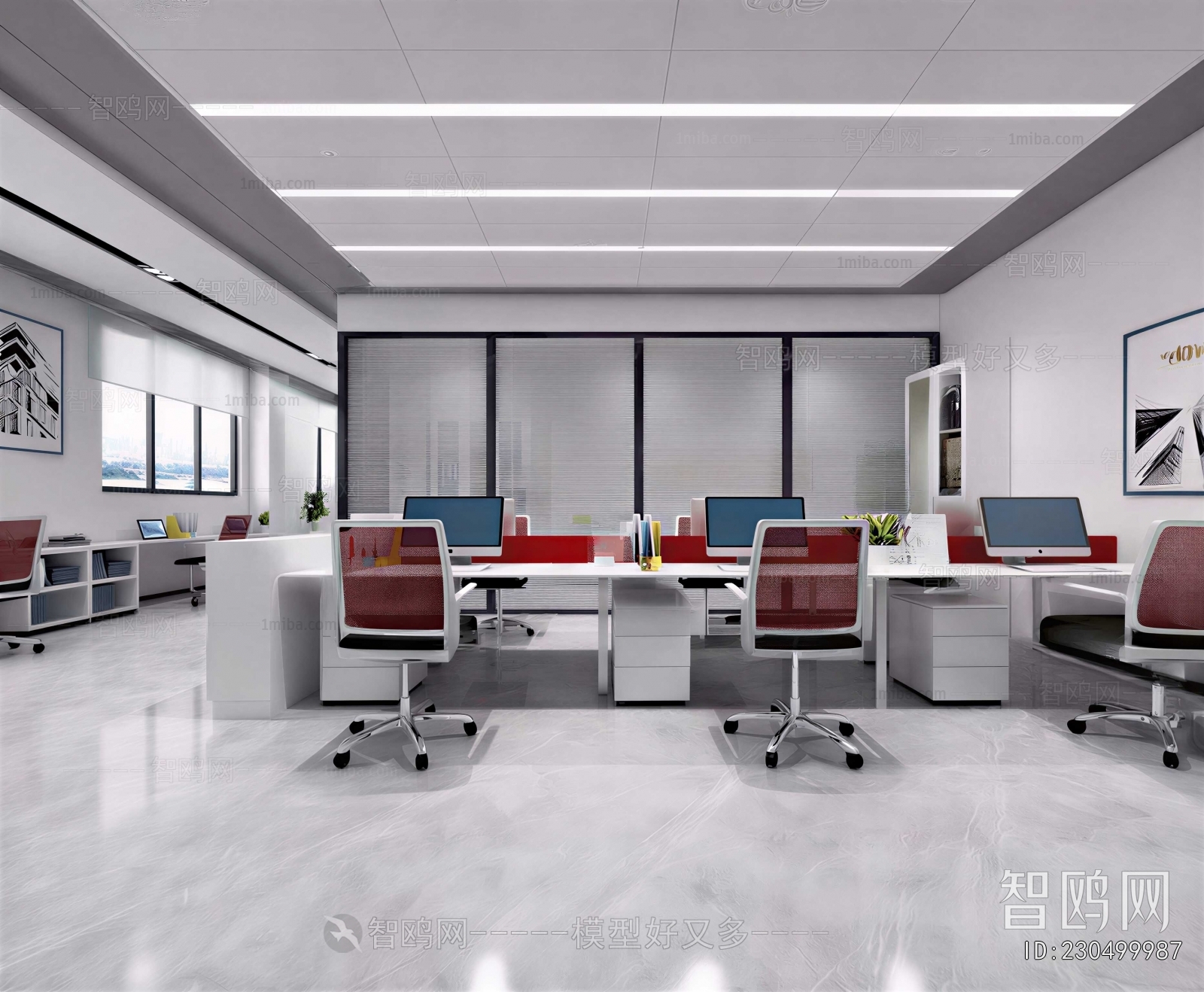 Modern Staff Area