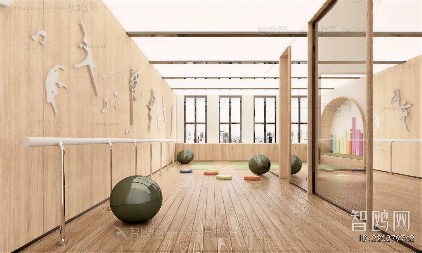 Modern Dance Classroom