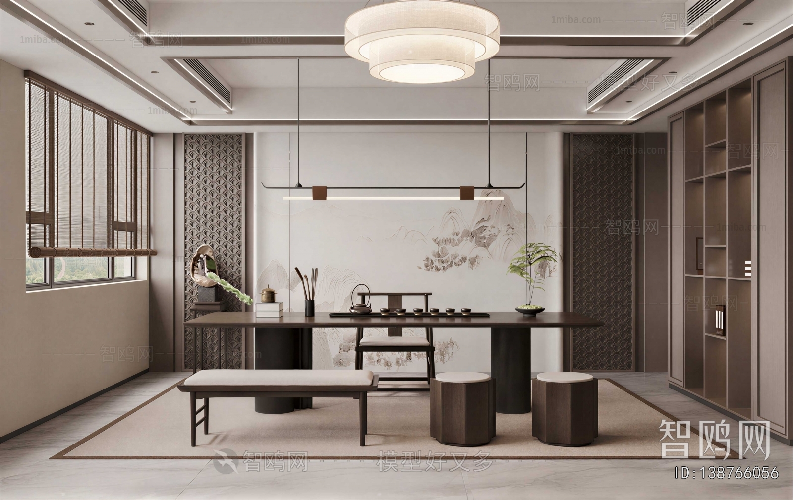 New Chinese Style Tea House