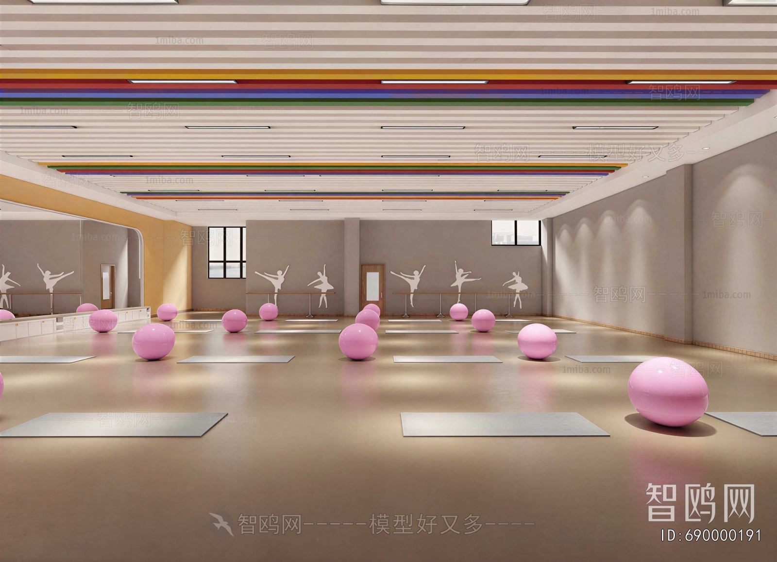 Modern Dance Classroom