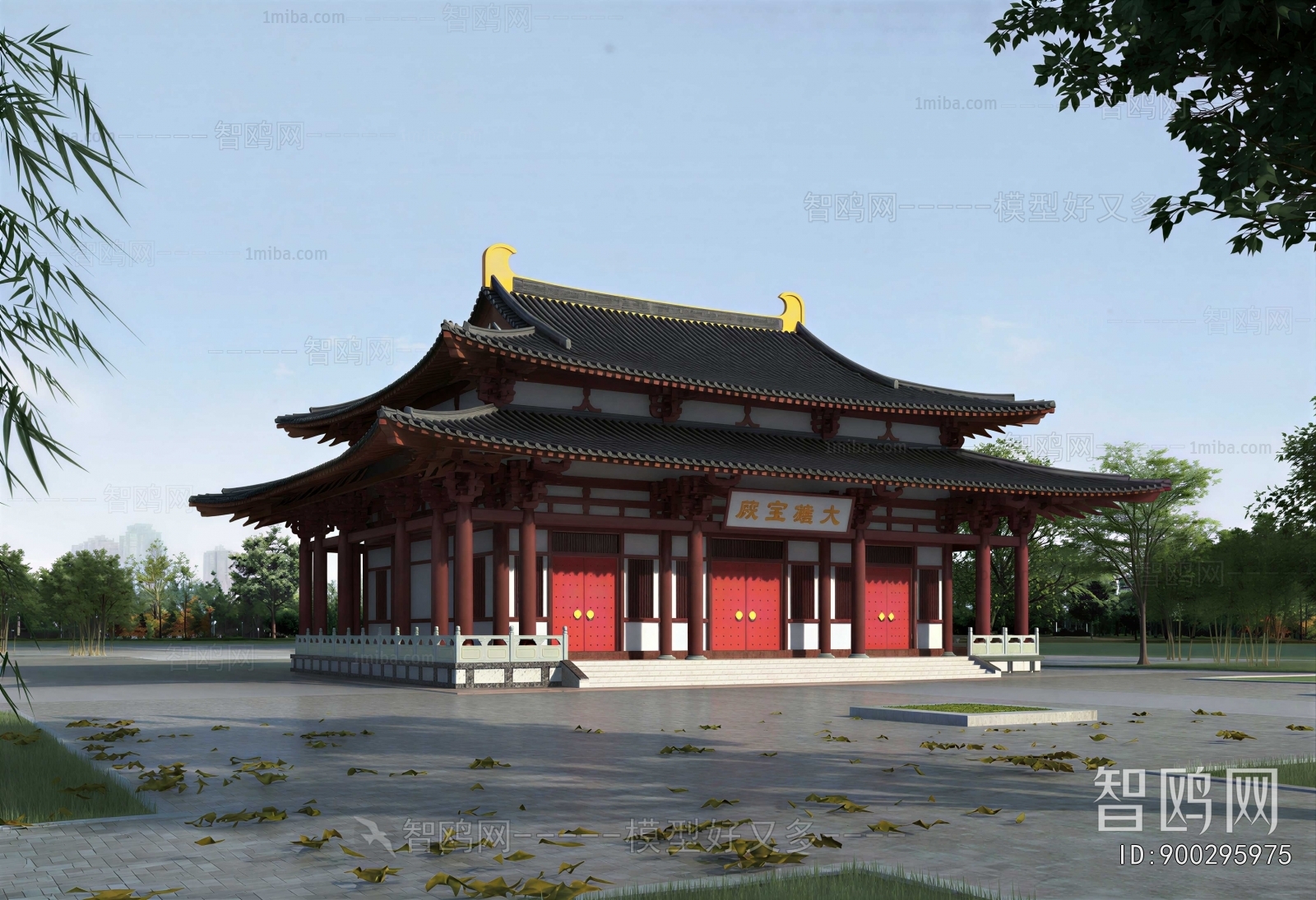 Chinese Style Ancient Architectural Buildings