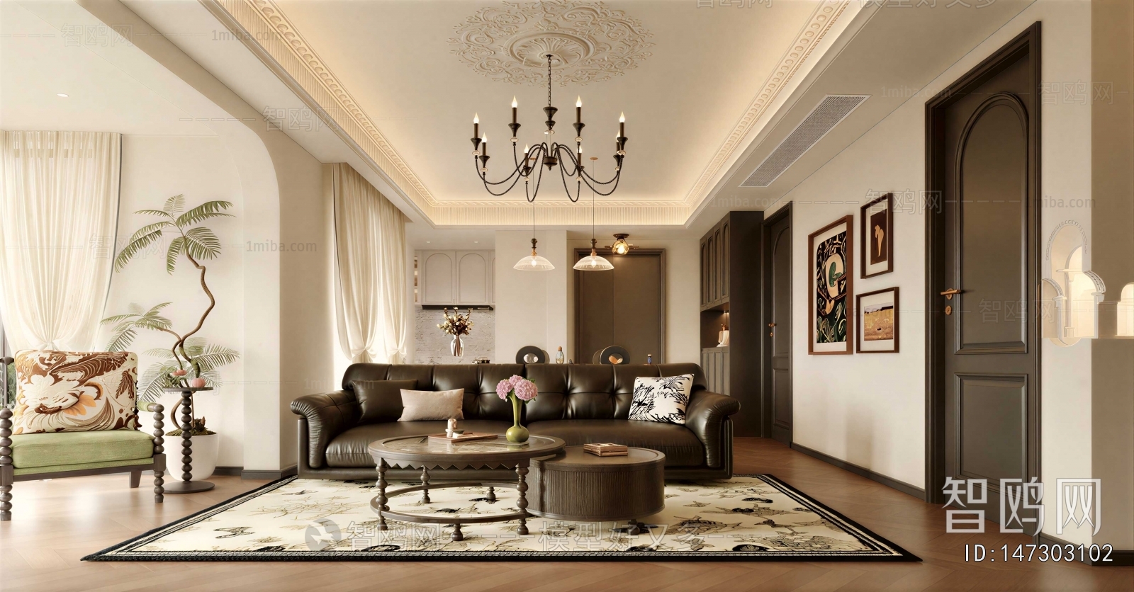French Style A Living Room