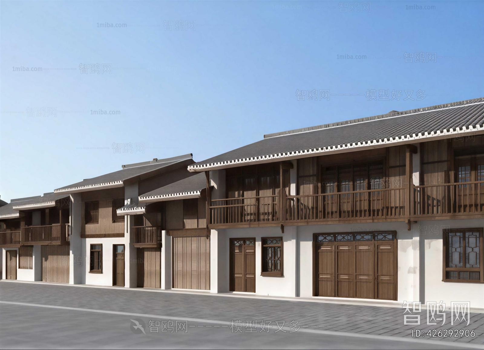 New Chinese Style Commercial Street