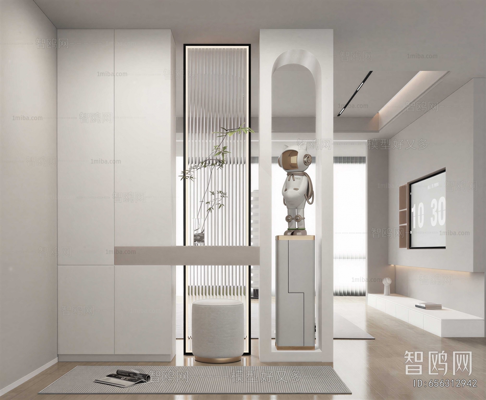Modern Hallway