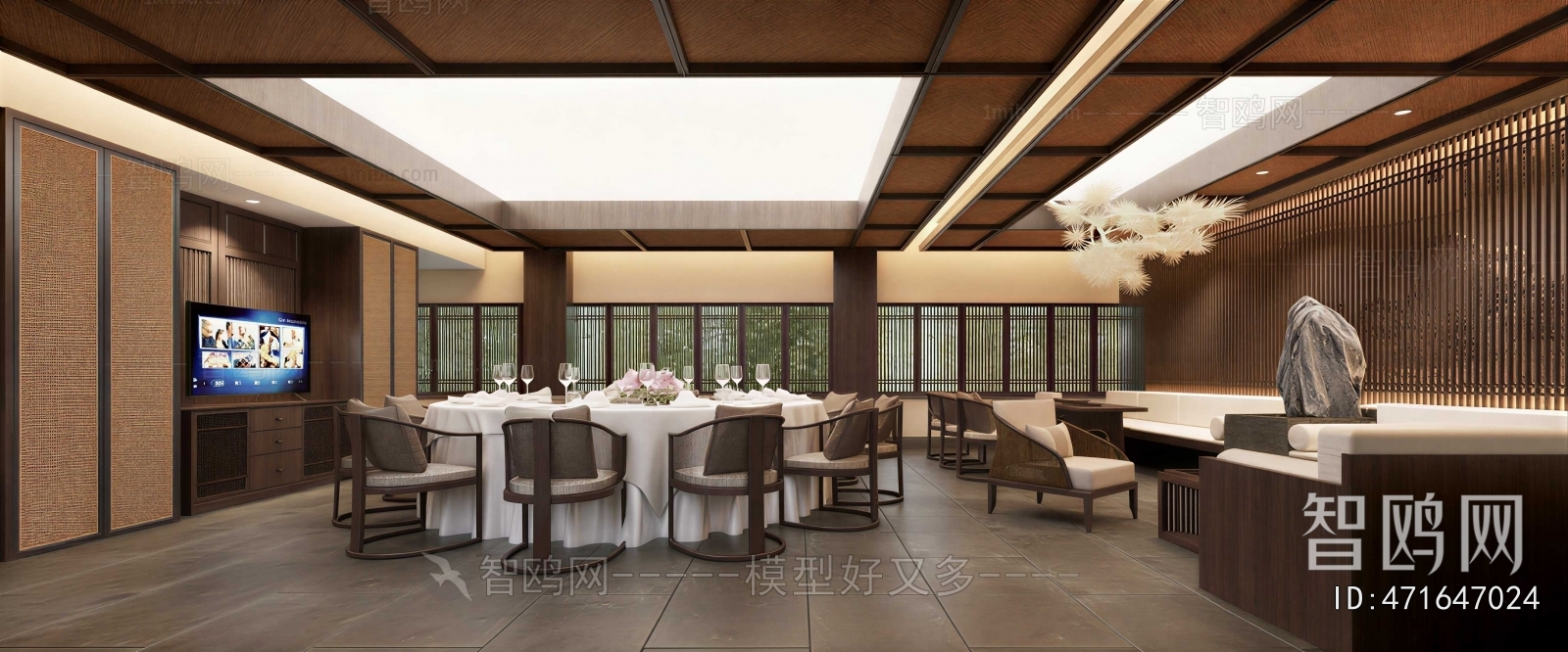 New Chinese Style Restaurant Box