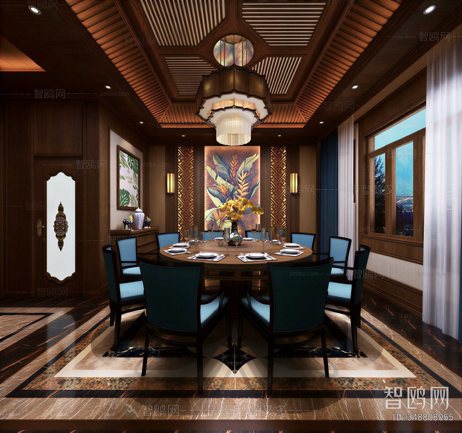 New Chinese Style Restaurant Box
