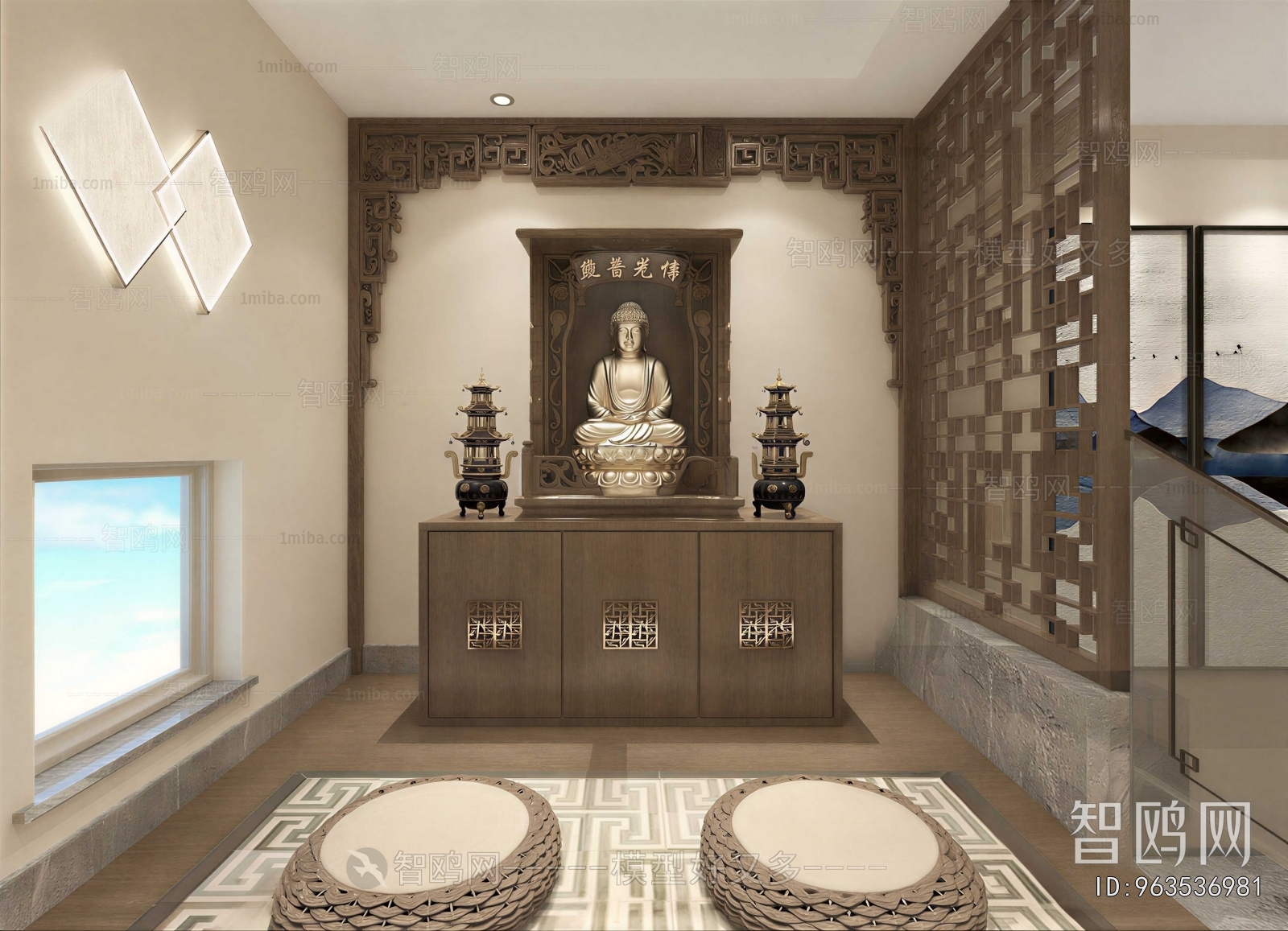New Chinese Style Temple