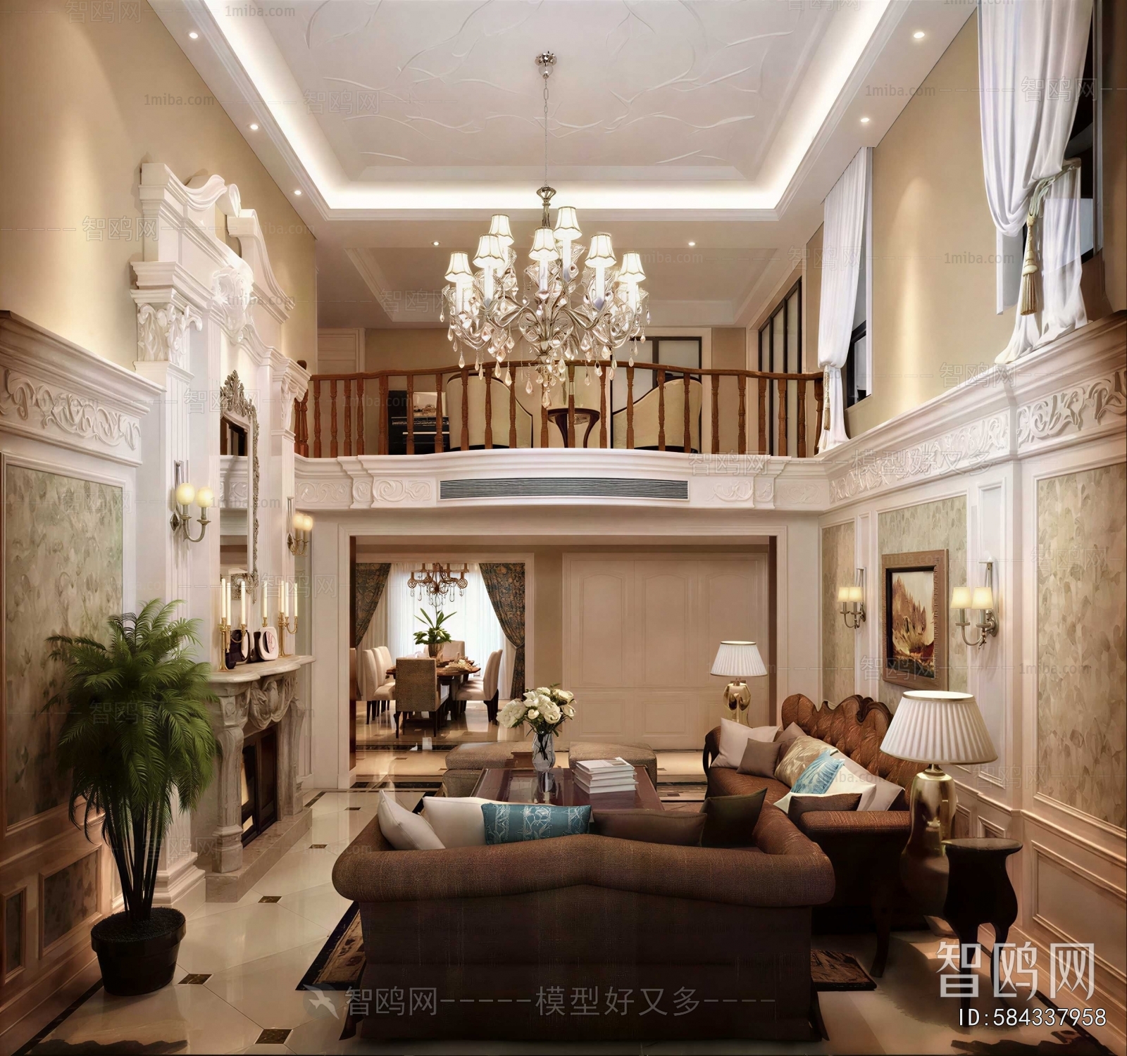 European Style A Living Room