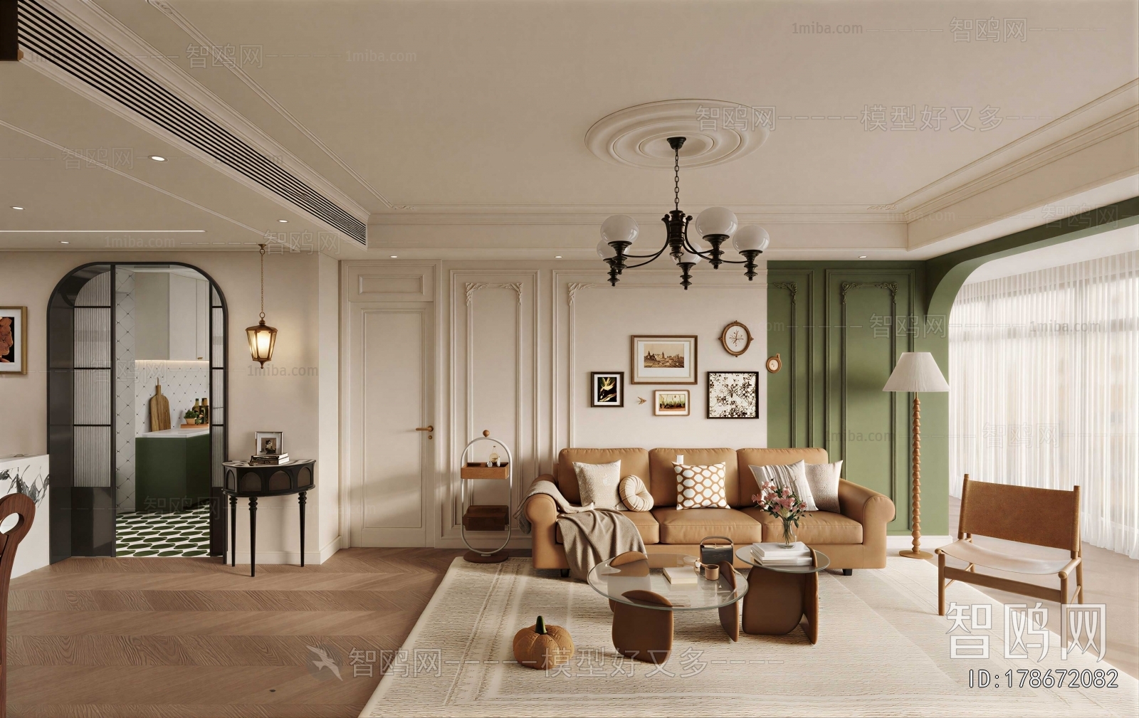 French Style A Living Room