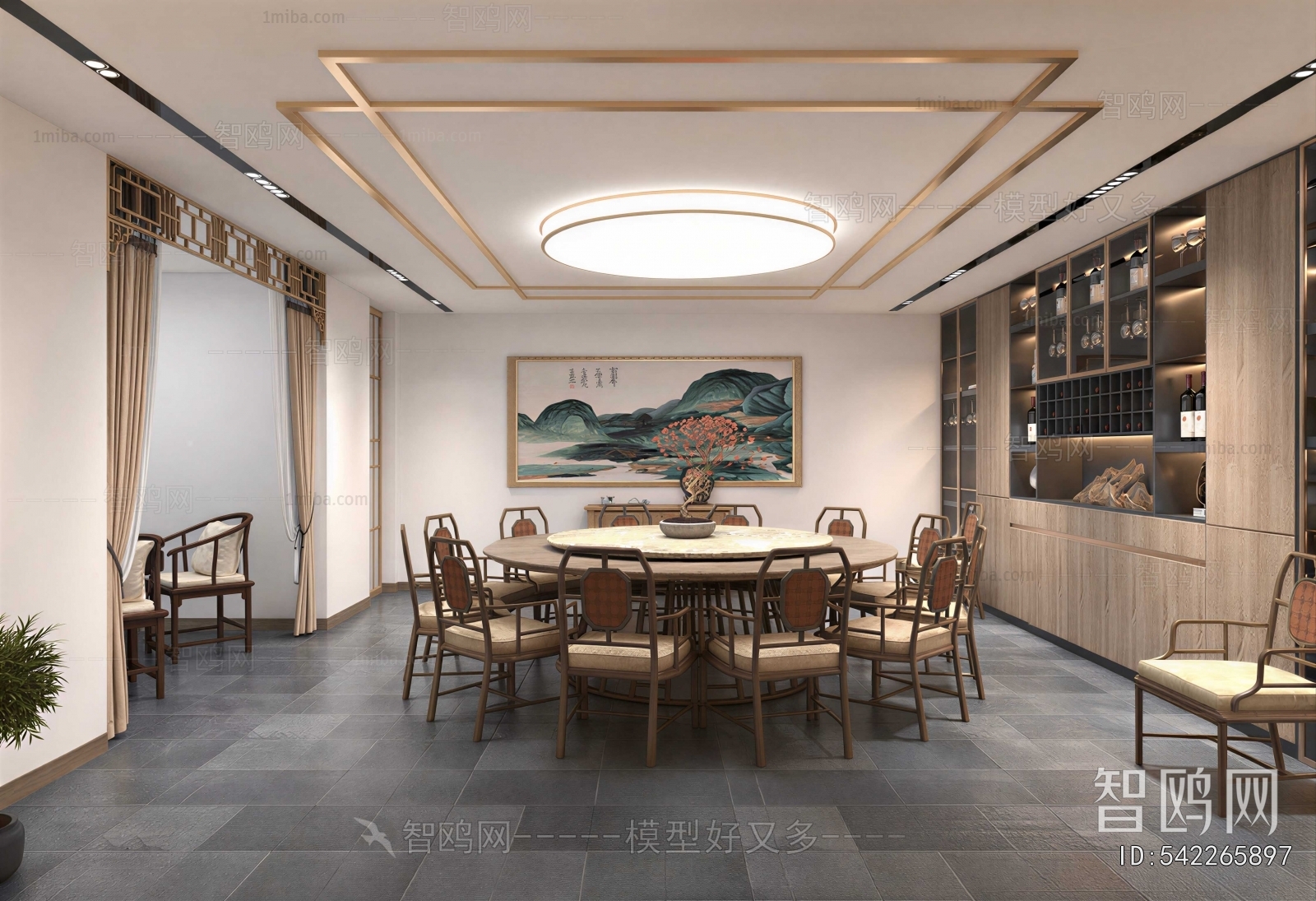 New Chinese Style Restaurant Box