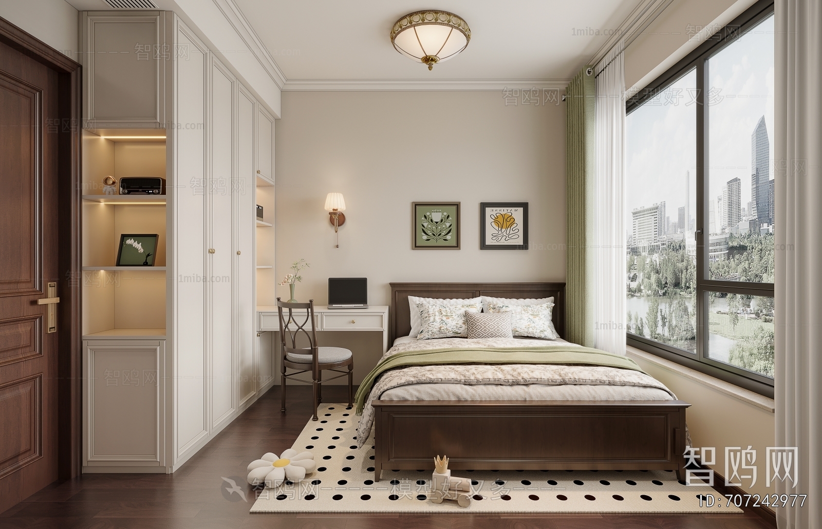 American Style Bedroom