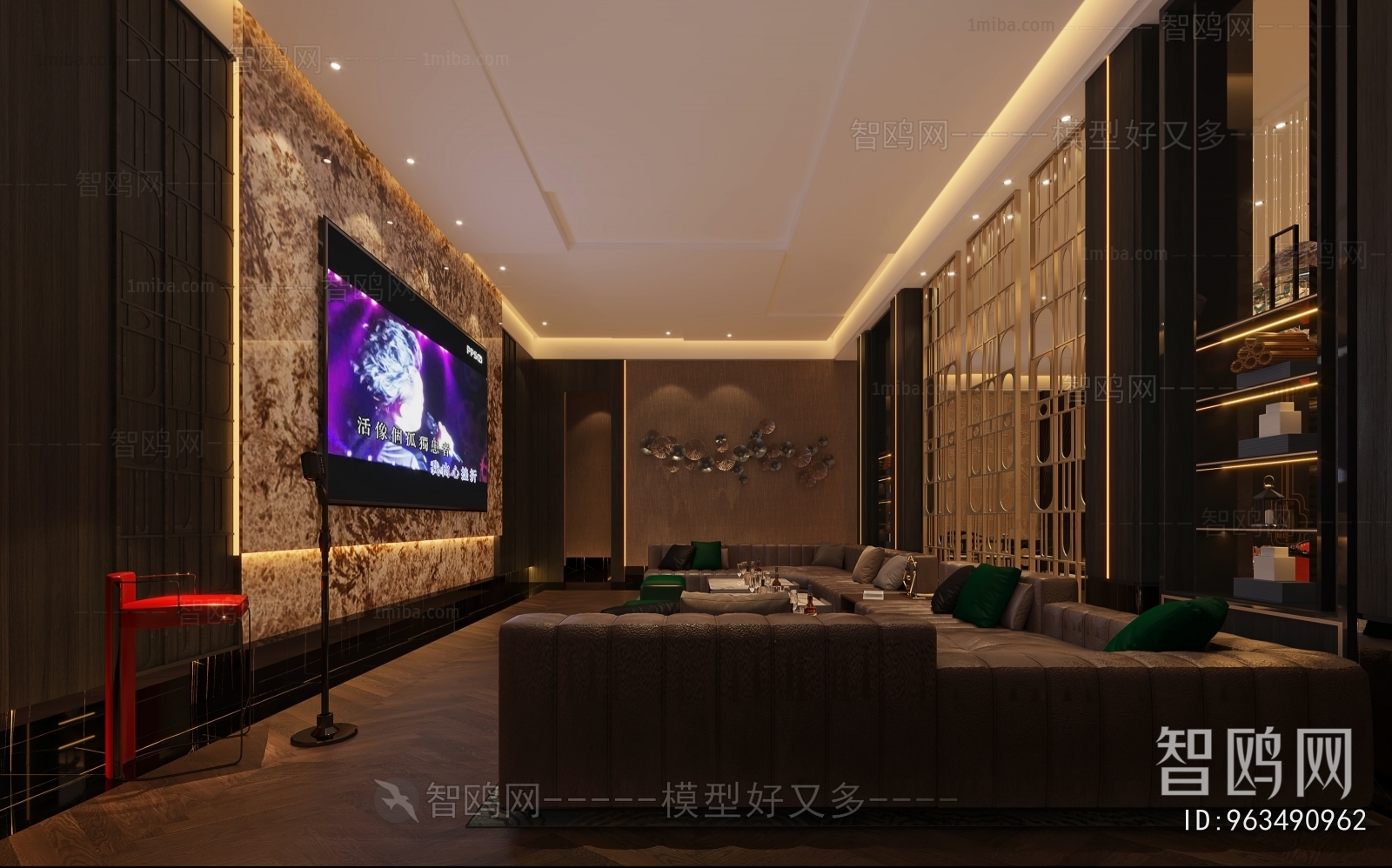 New Chinese Style KTV Box