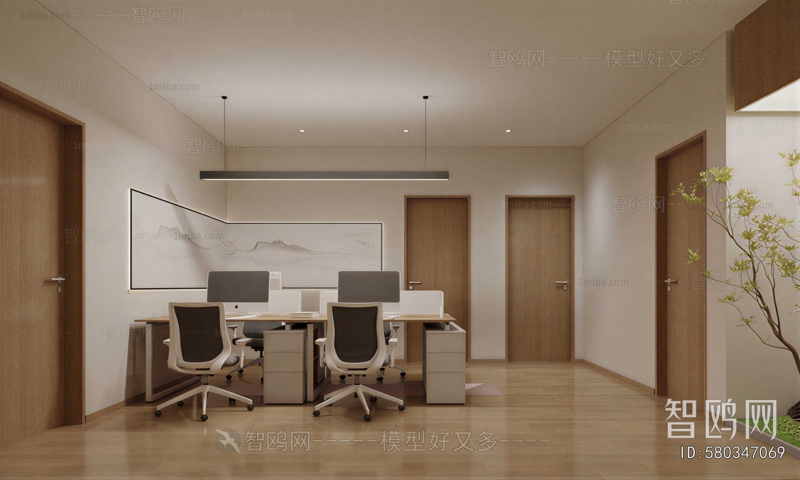 Modern Staff Area