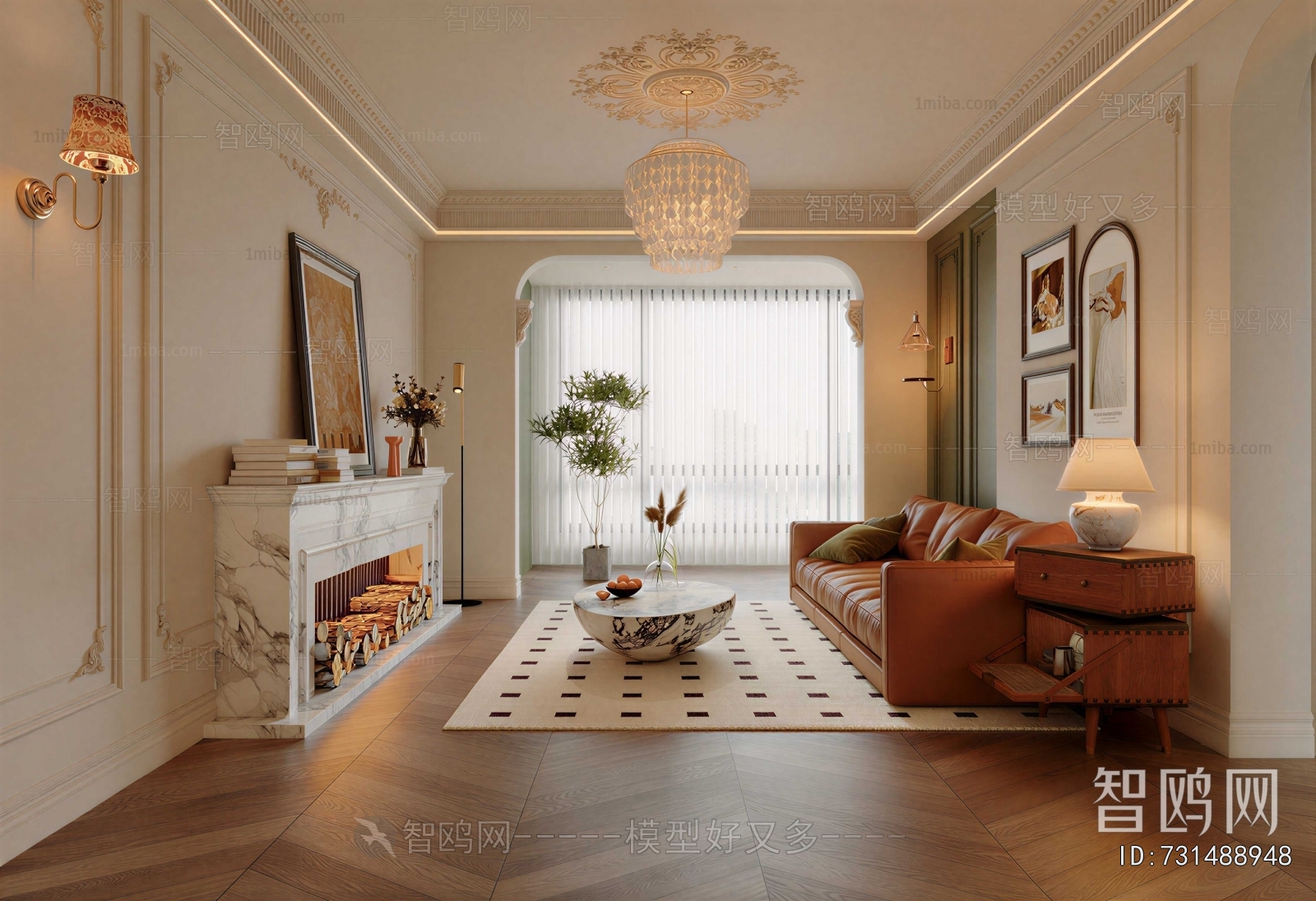 French Style A Living Room