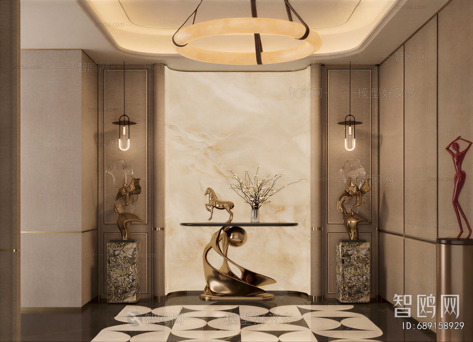 Modern Hallway