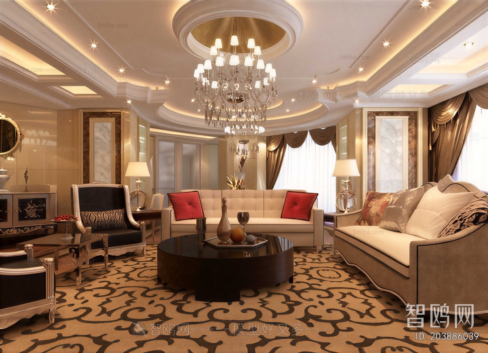 European Style A Living Room