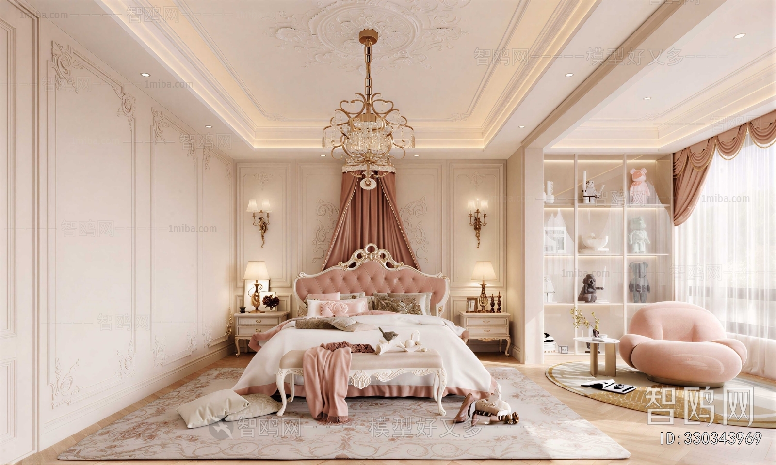 French Style Bedroom