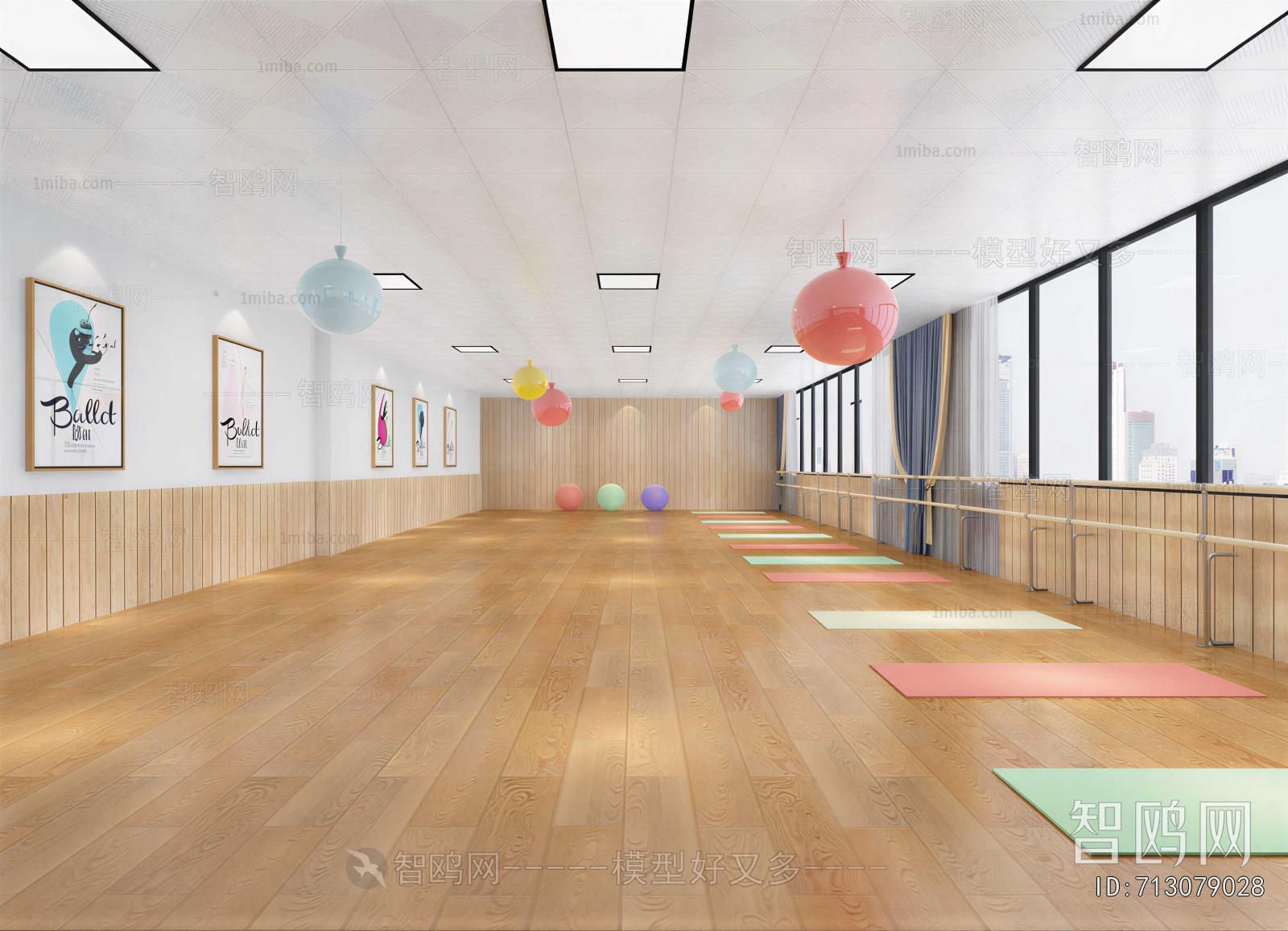 Modern Dance Classroom