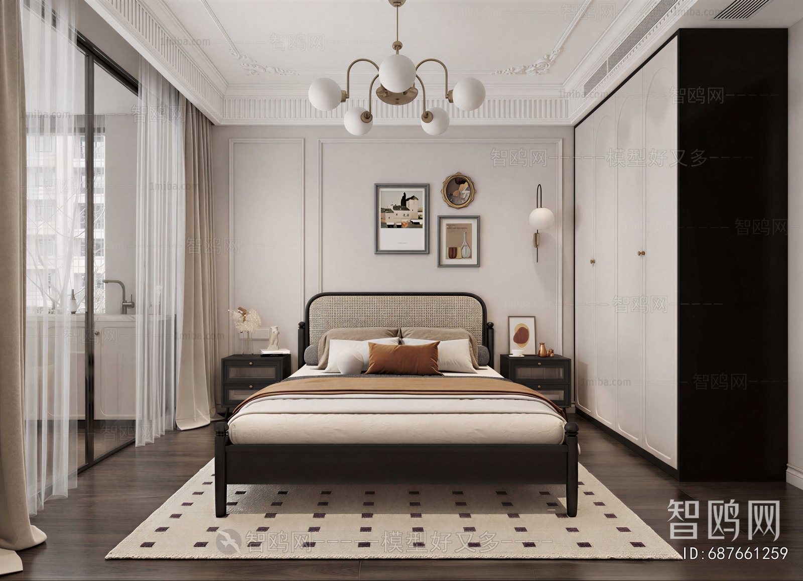 French Style Bedroom