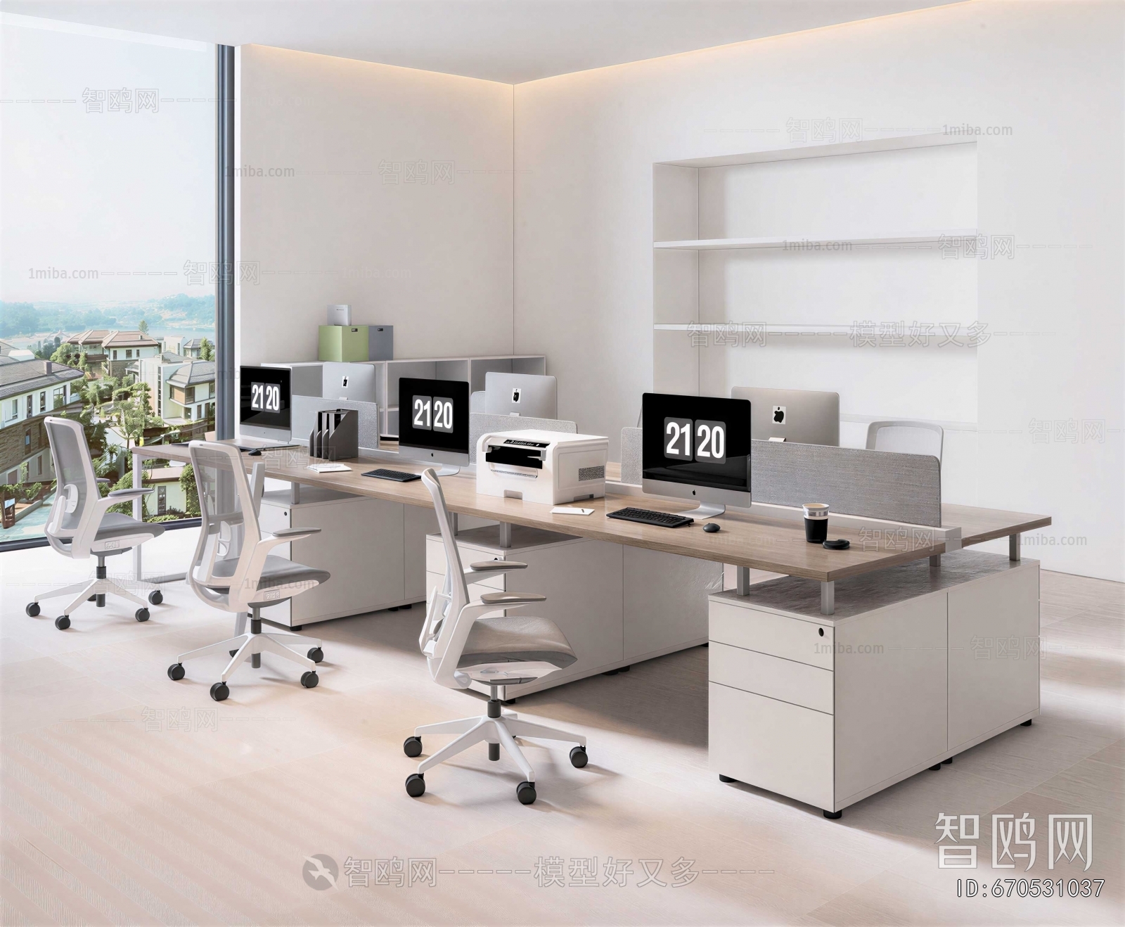Modern Staff Area