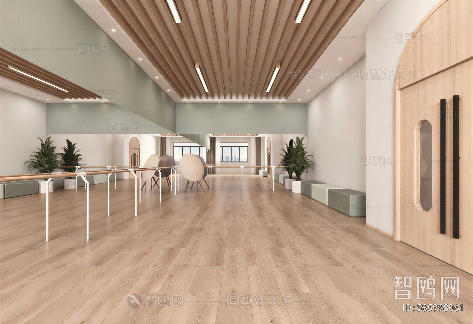 Modern Dance Classroom