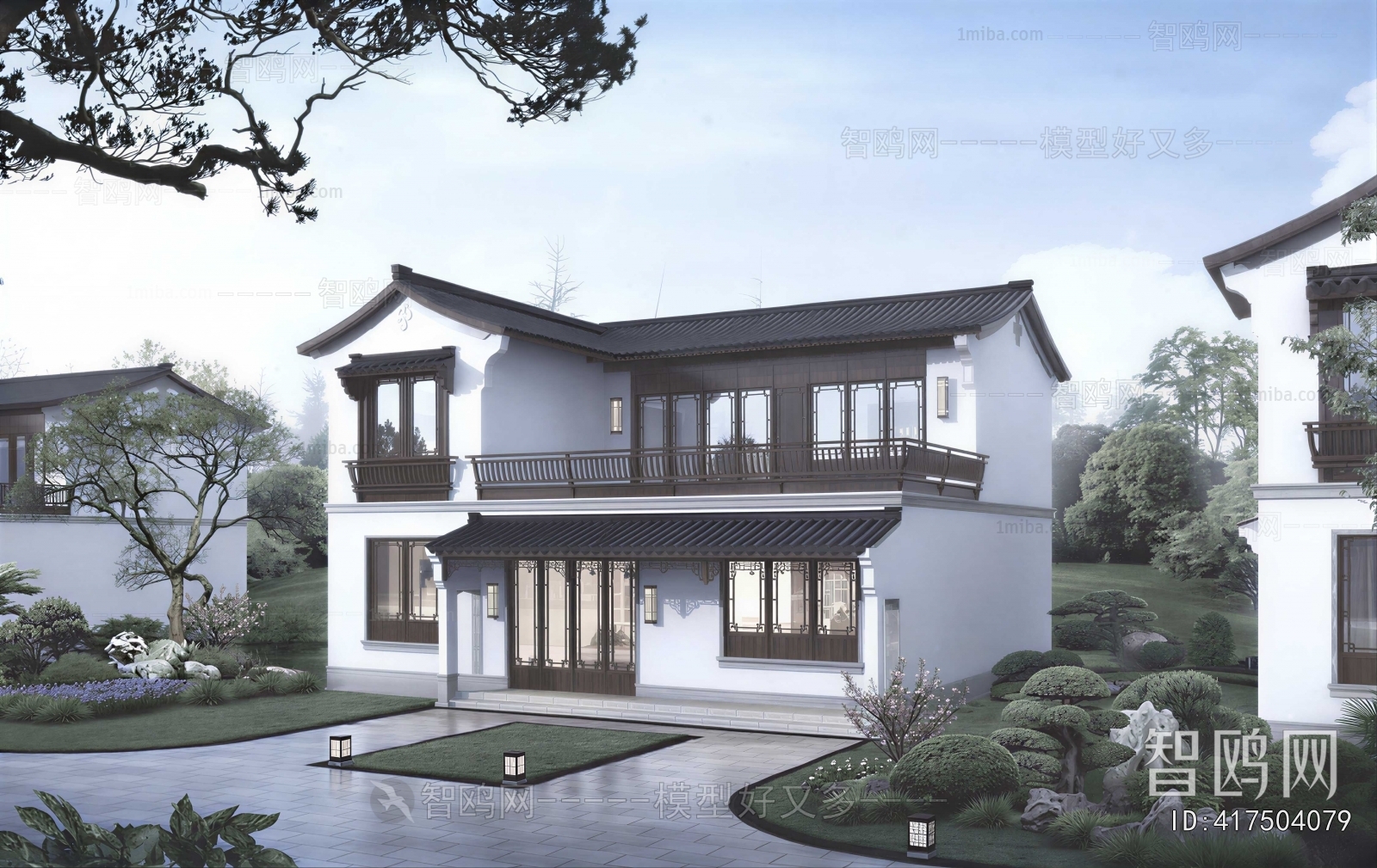 New Chinese Style Courtyard/landscape