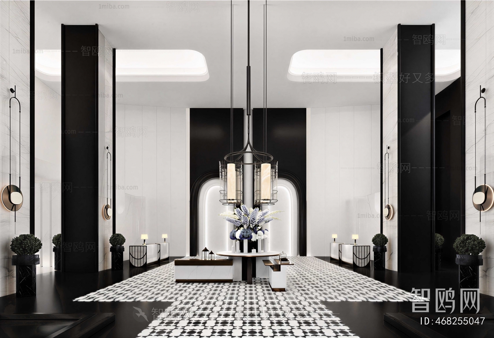 French Style Lobby Hall