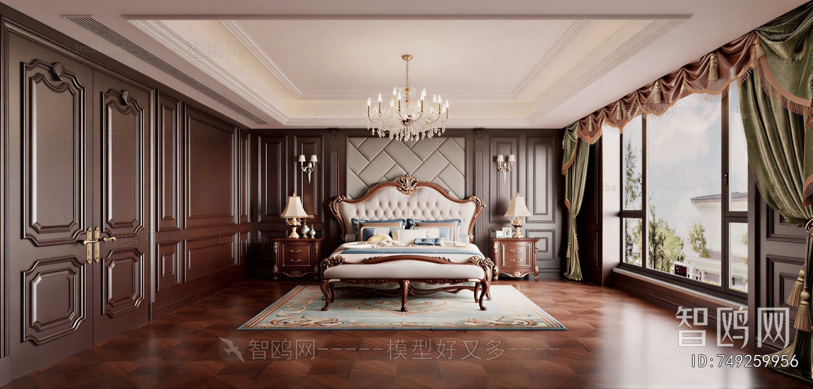 European Style Bedroom