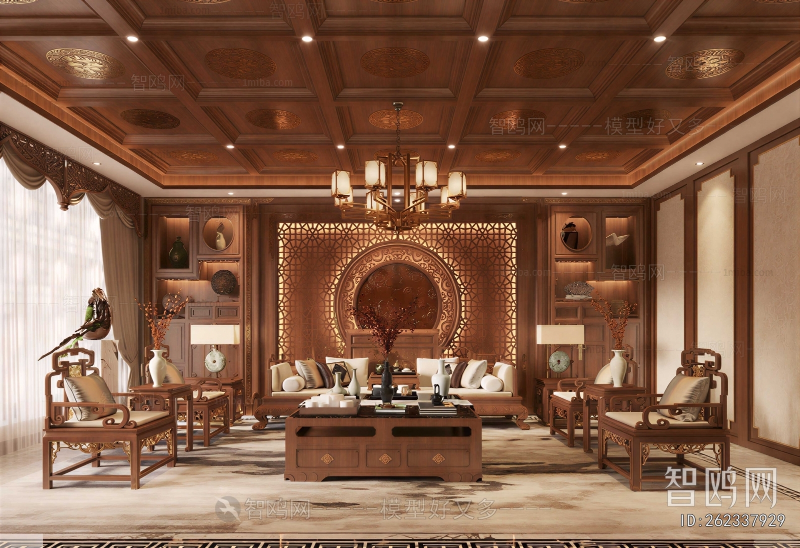 Chinese Style A Living Room