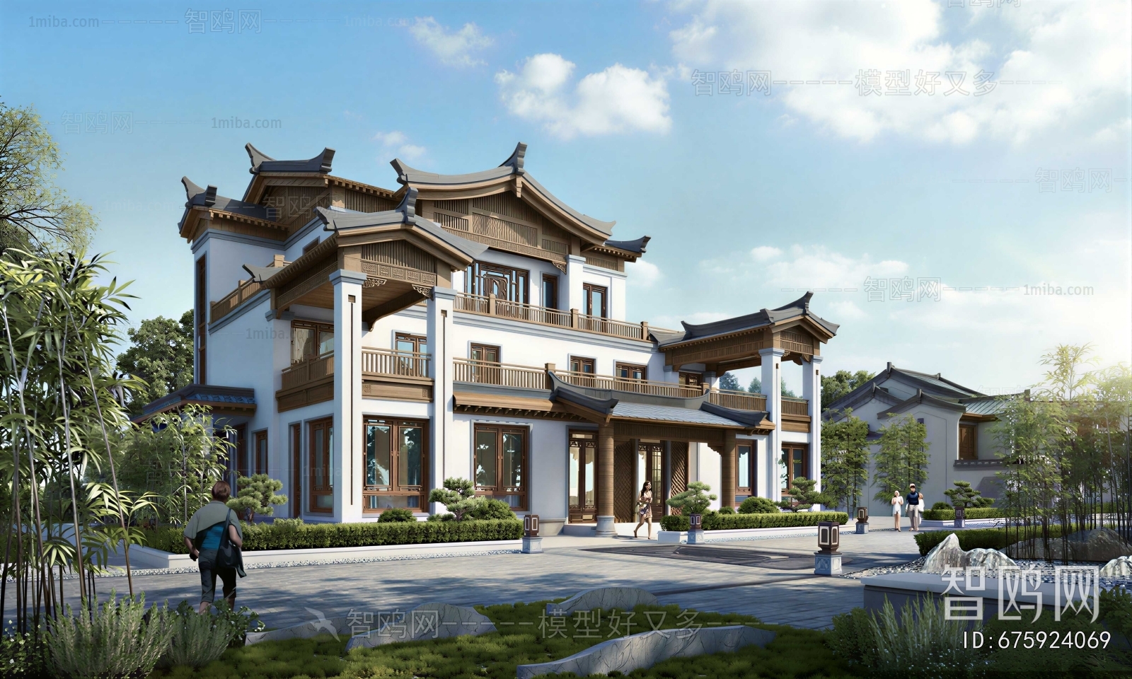 New Chinese Style Detached Villa