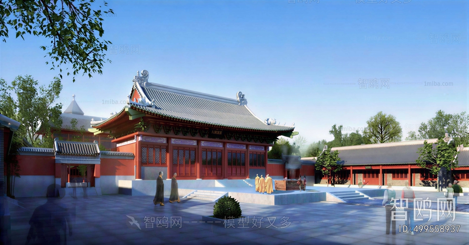 Chinese Style Ancient Architectural Buildings