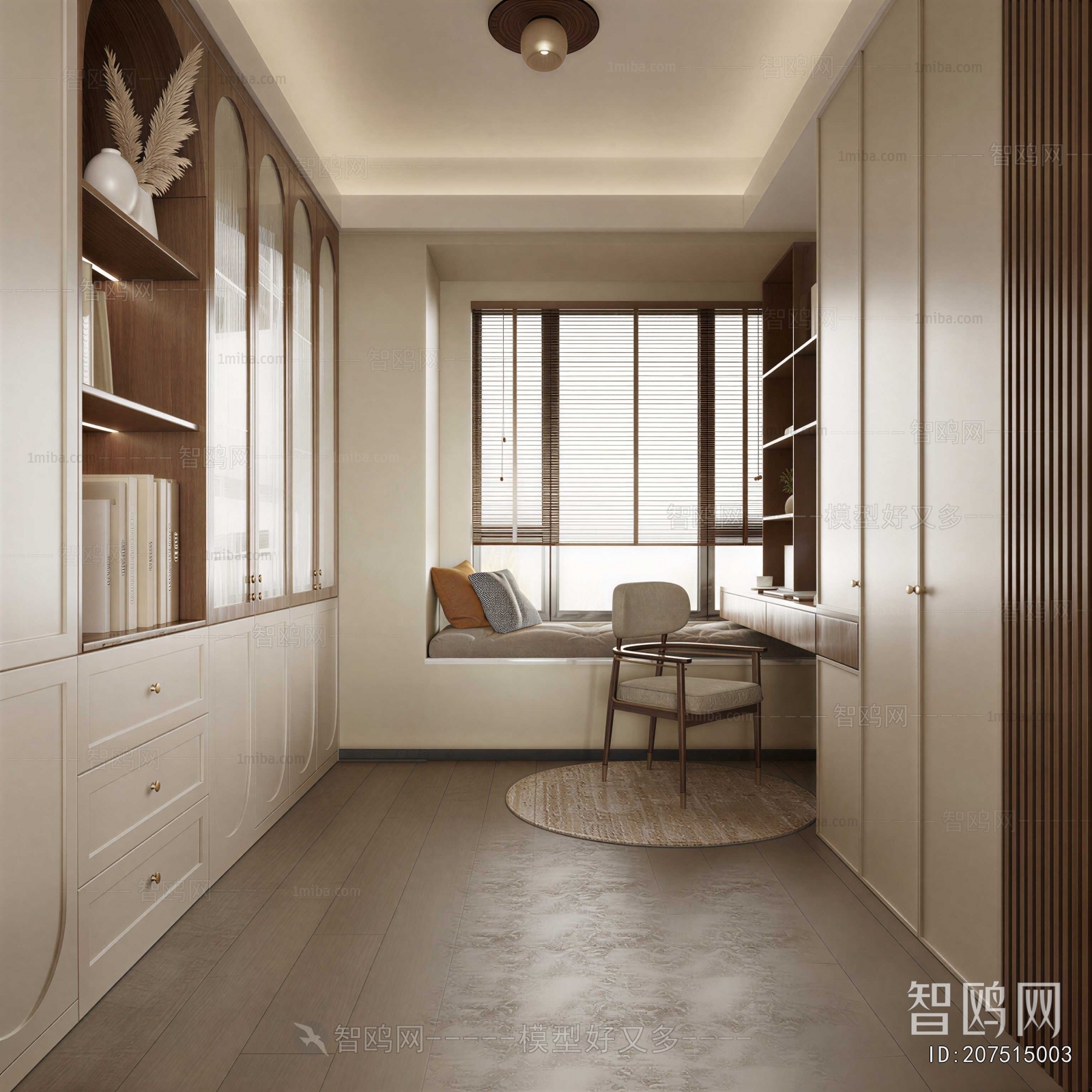 Modern Clothes Storage Area