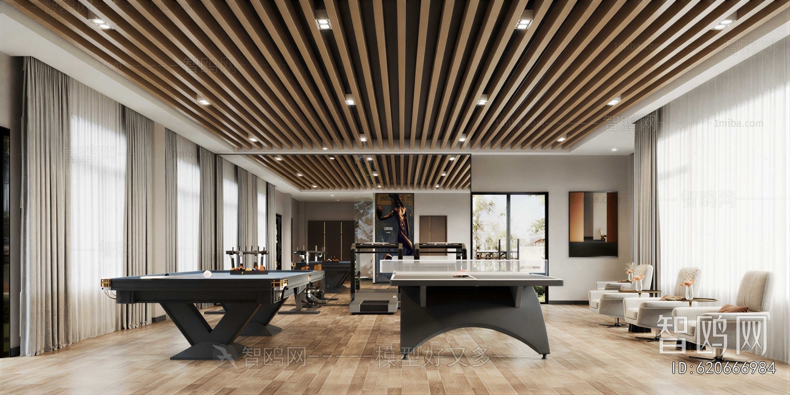 Modern Staff Recreation Room
