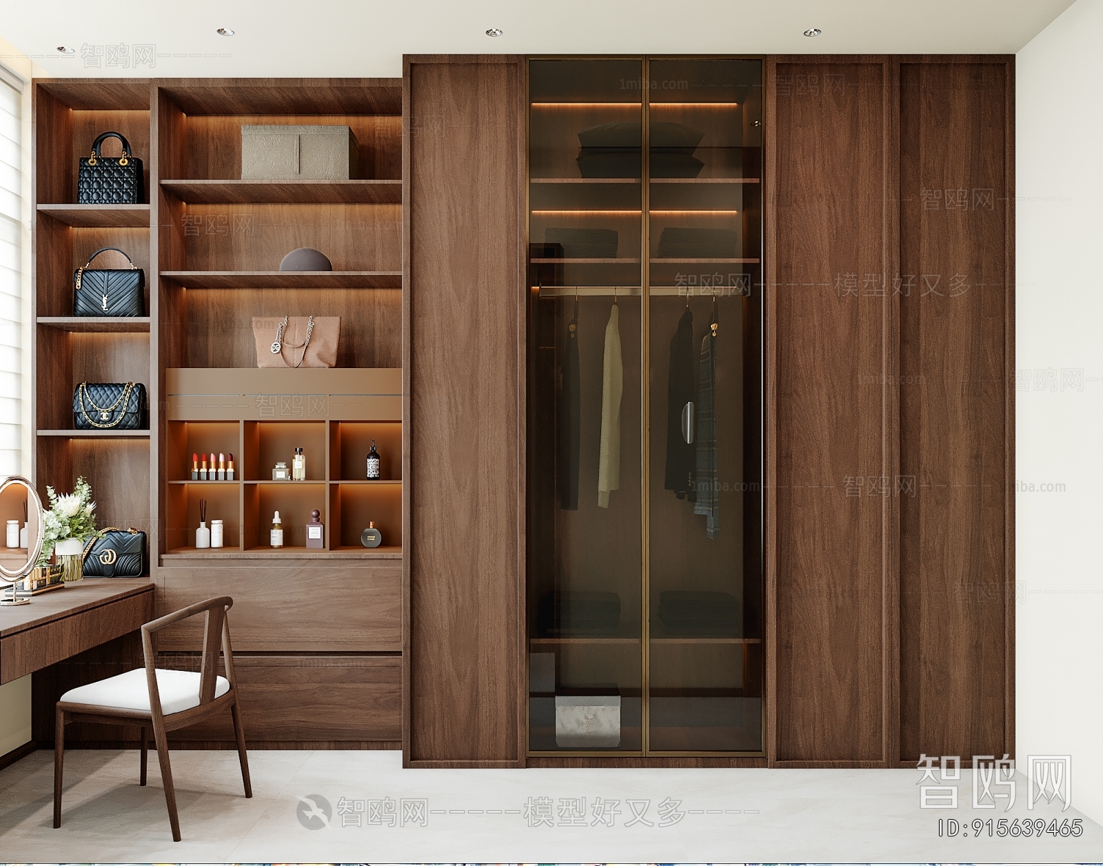 New Chinese Style Bedroom