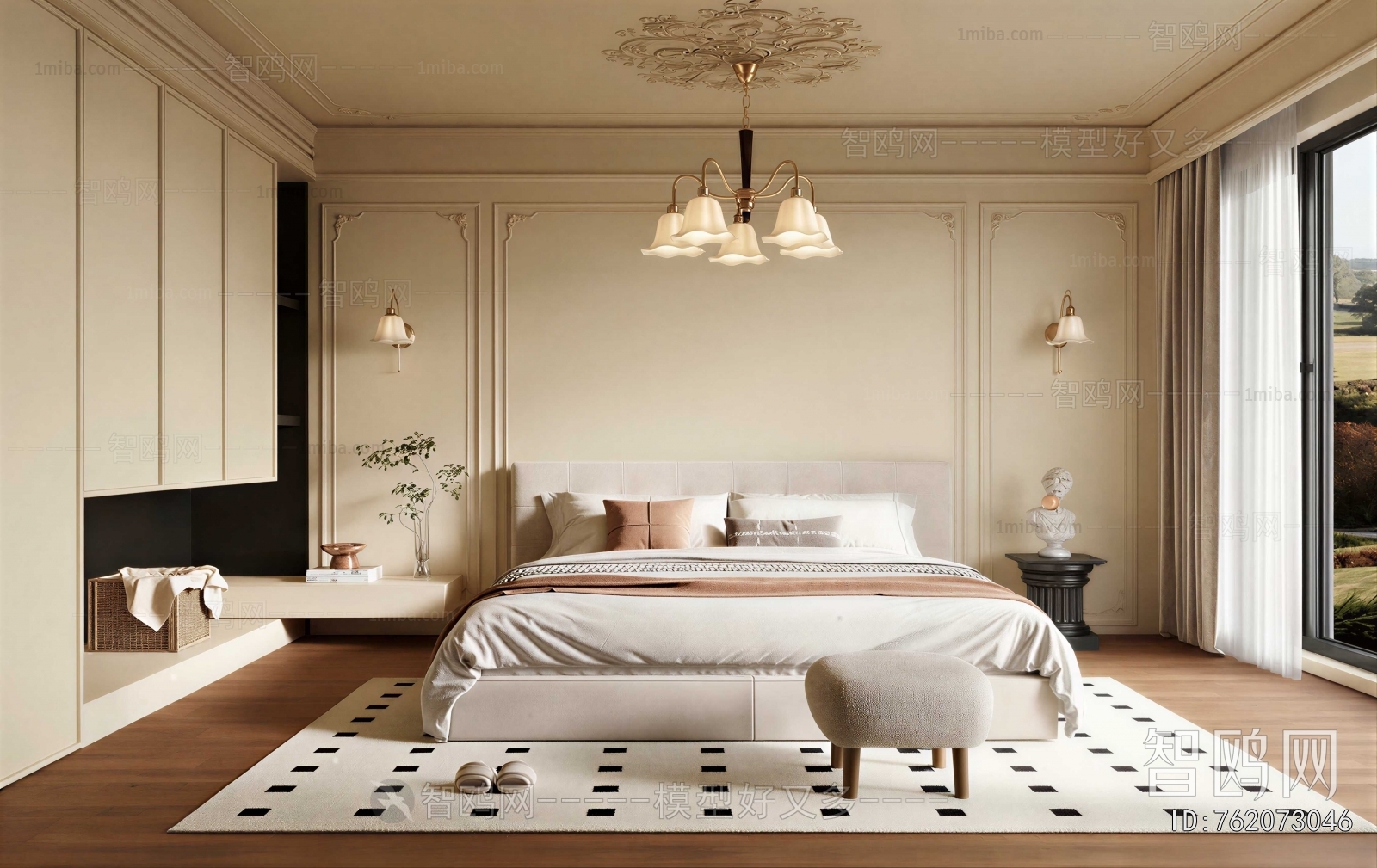 French Style Bedroom
