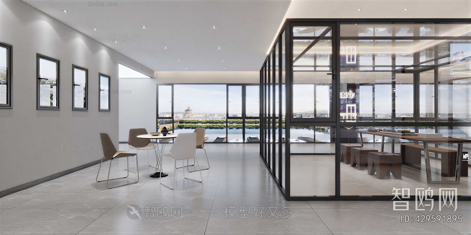 Modern Office Rest Area