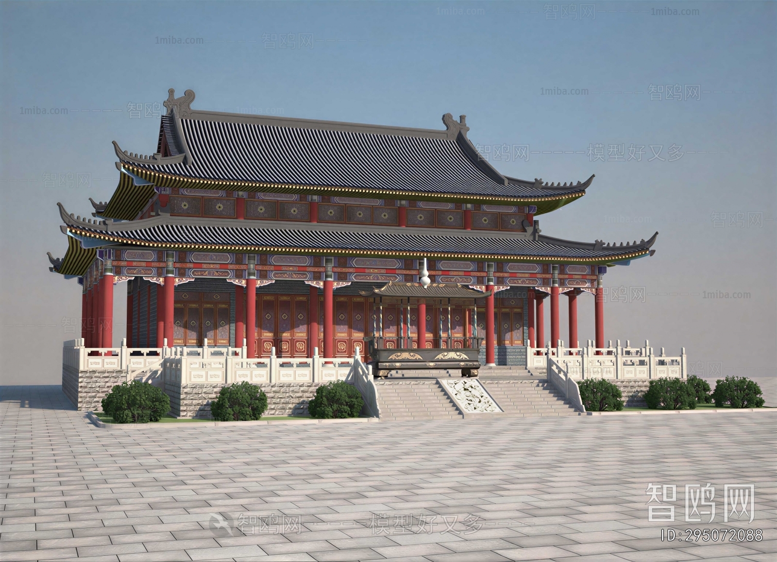 Chinese Style Ancient Architectural Buildings