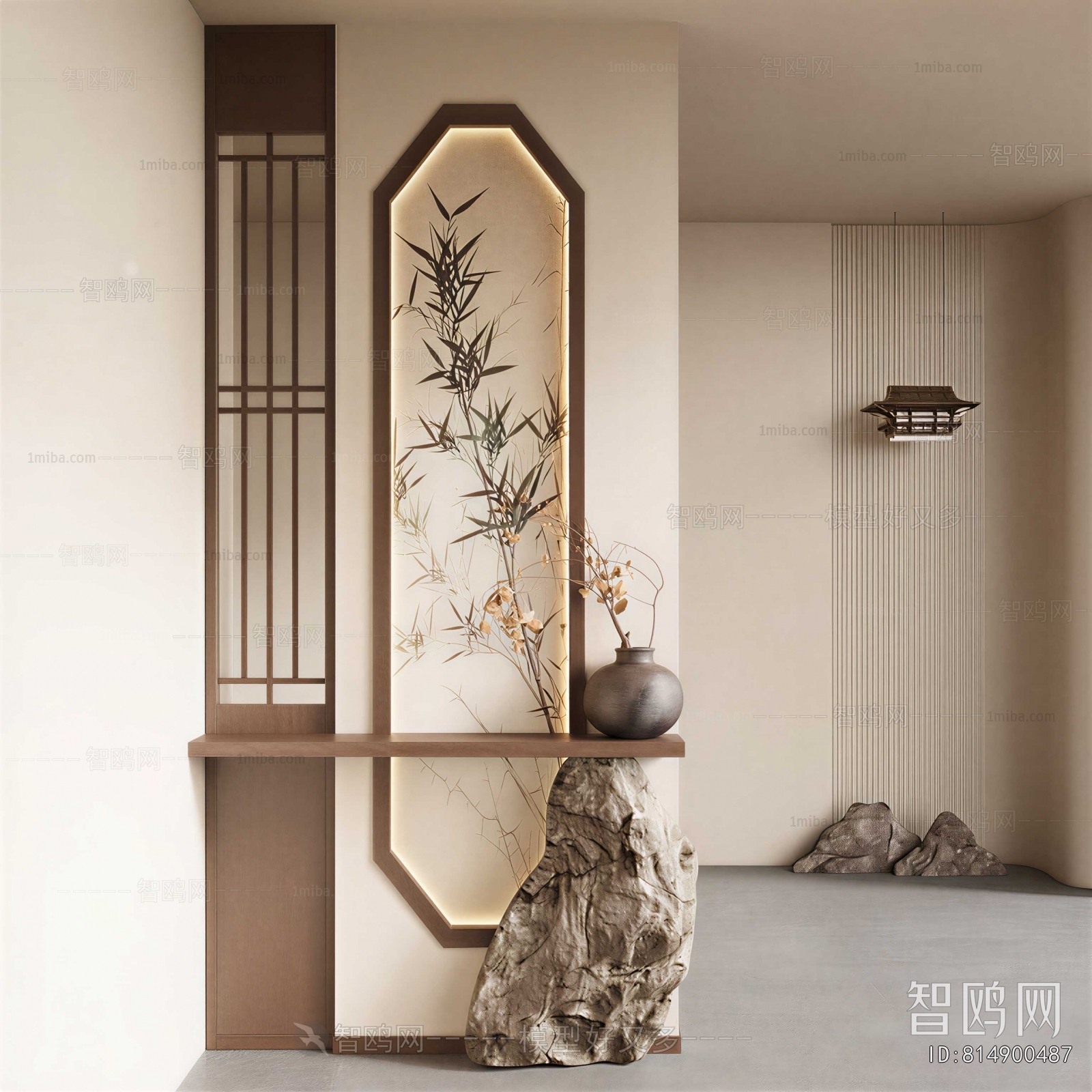 New Chinese Style Hallway