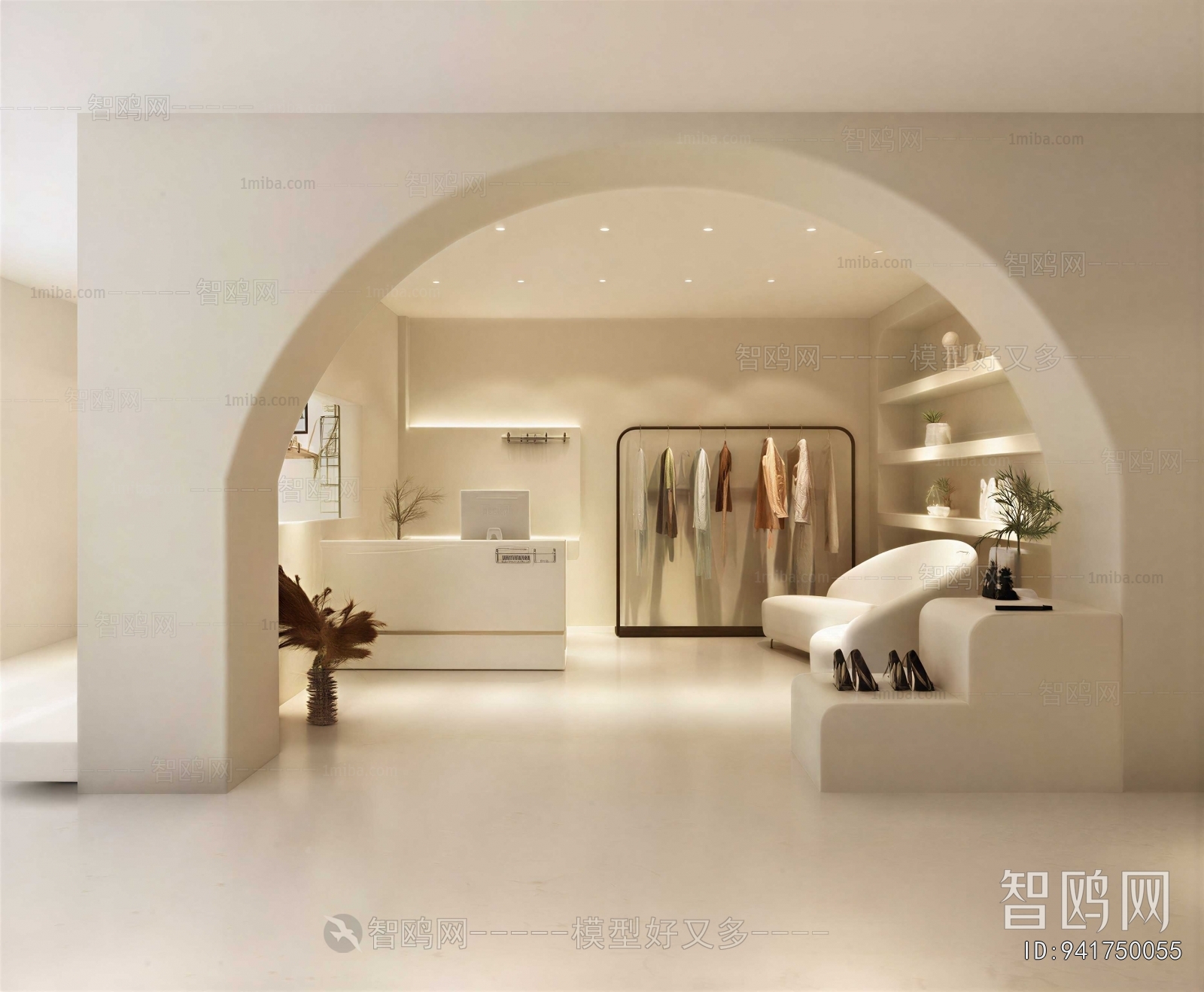 Modern Clothing Store