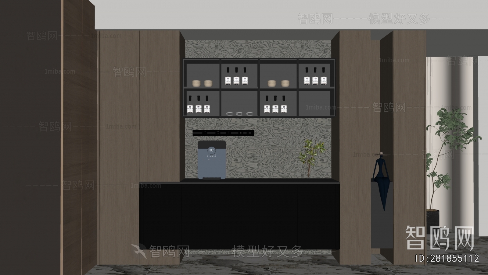 Modern Wine Cabinet