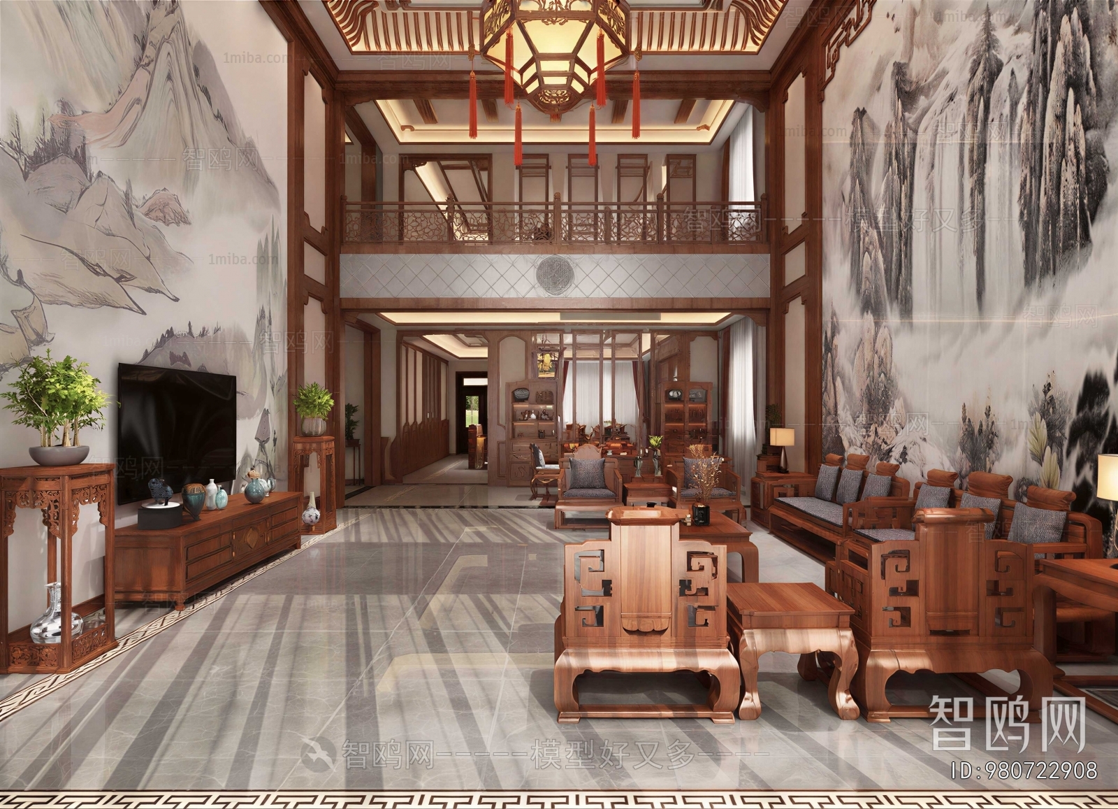 Chinese Style A Living Room