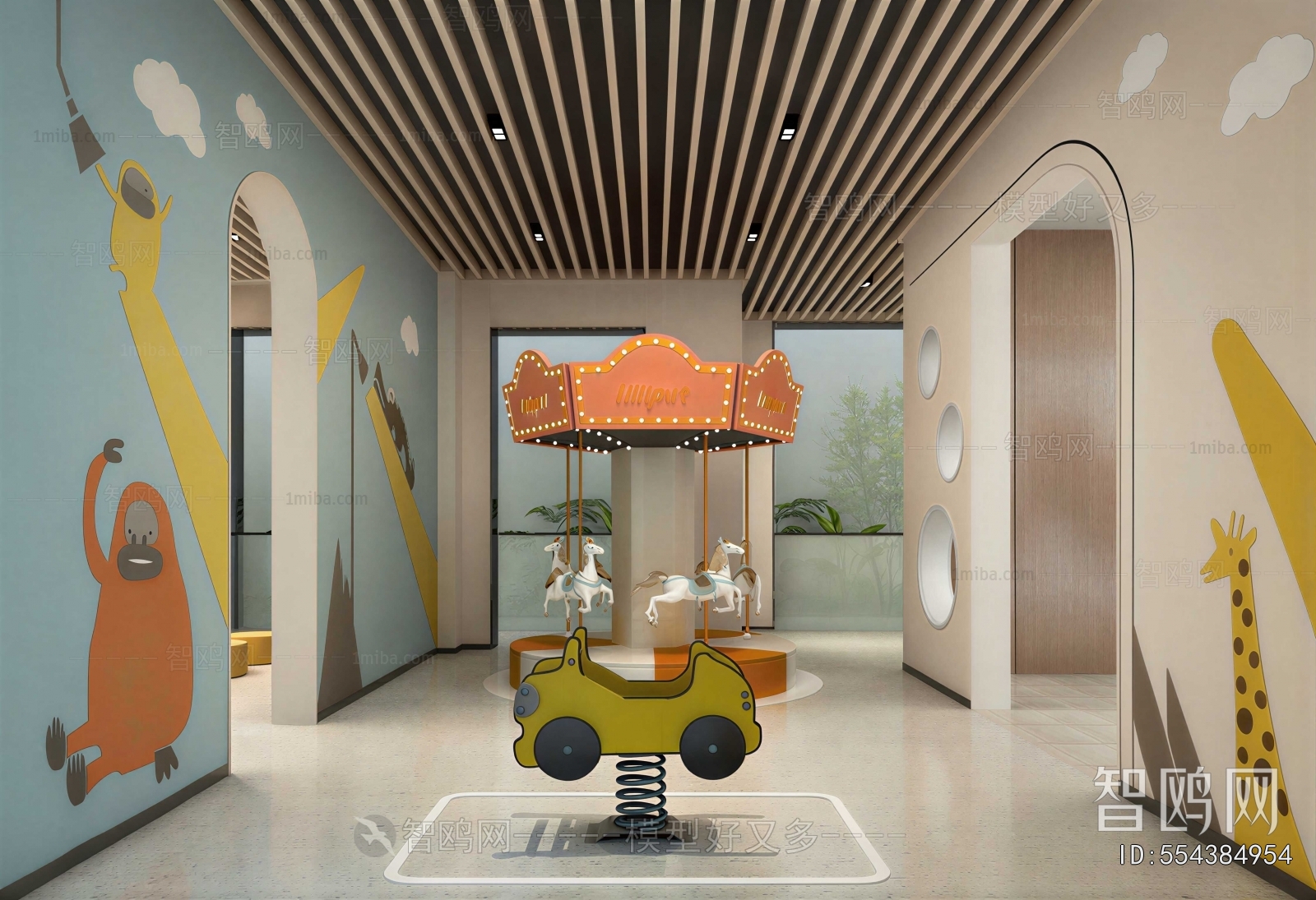 Modern Children's Playroom