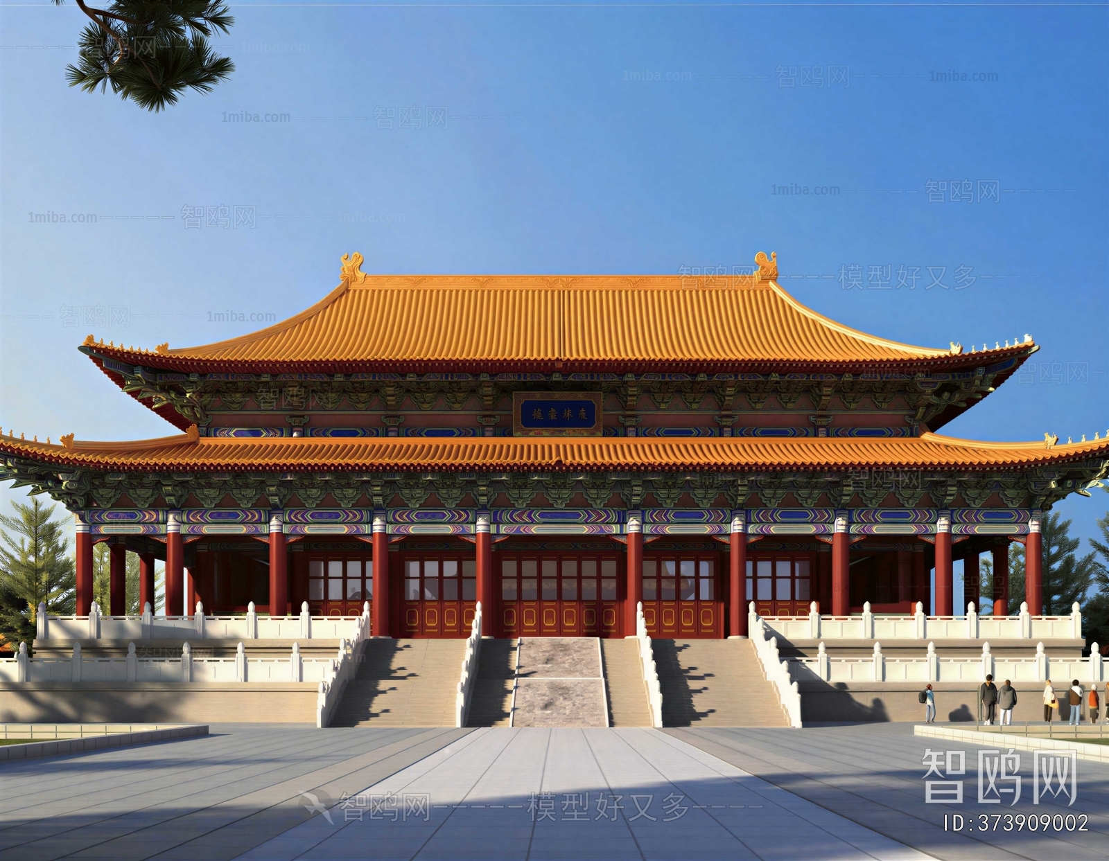 Chinese Style Ancient Architectural Buildings