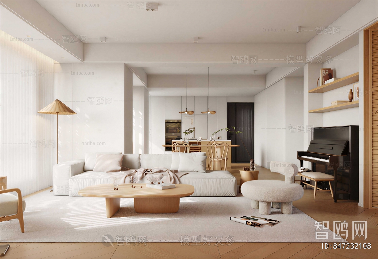 Nordic Style A Living Room