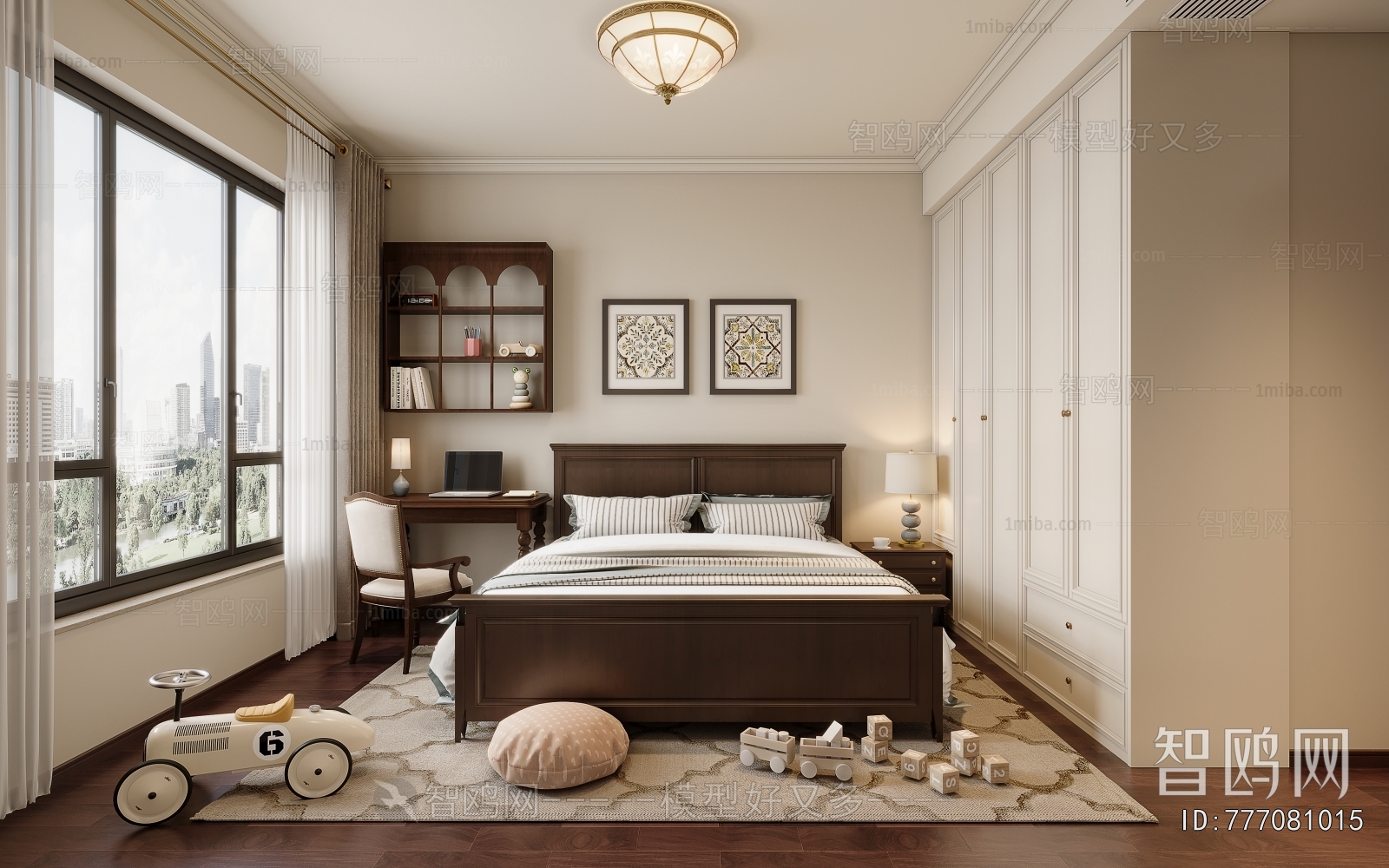 American Style Bedroom