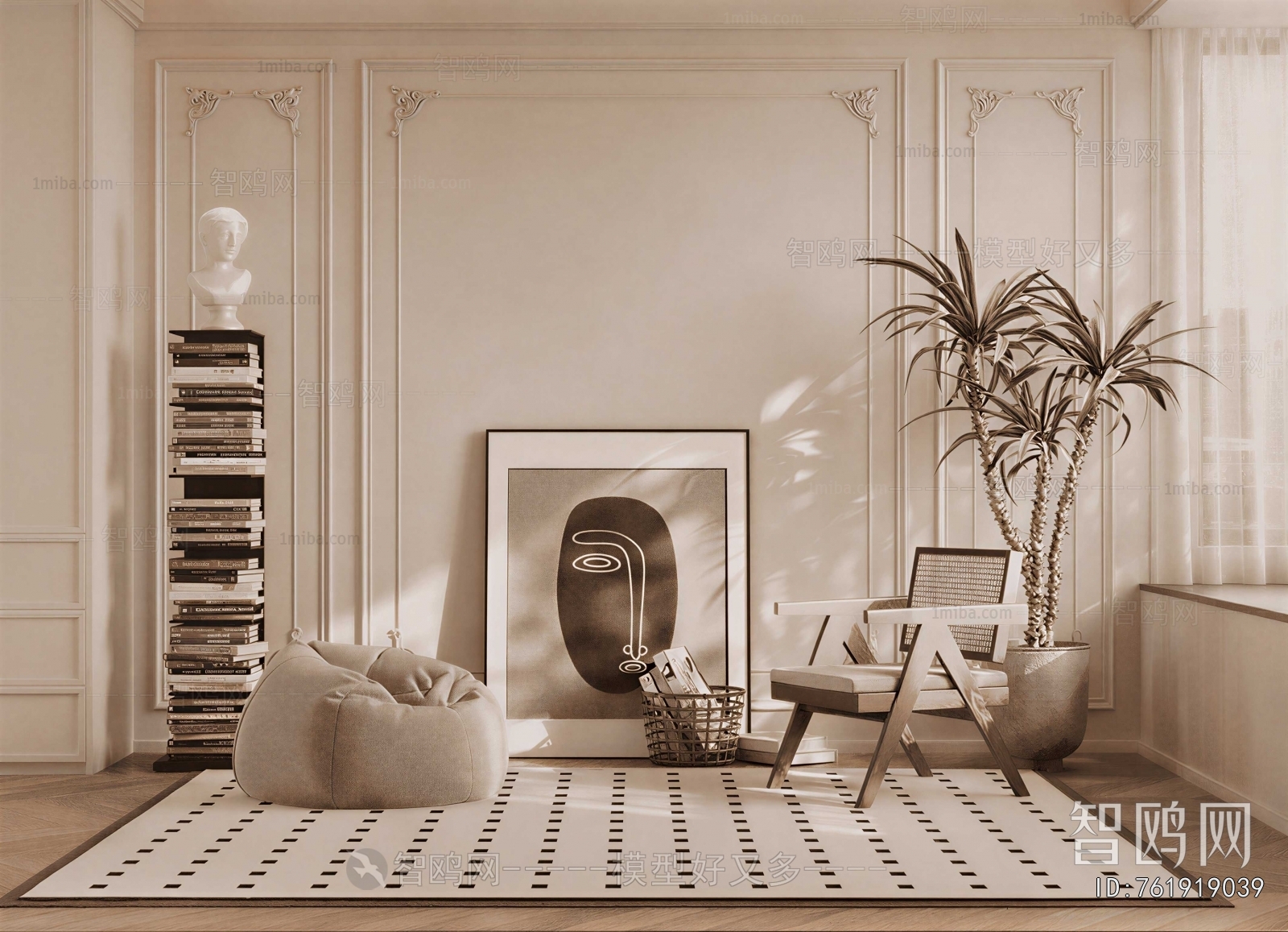 French Style A Living Room