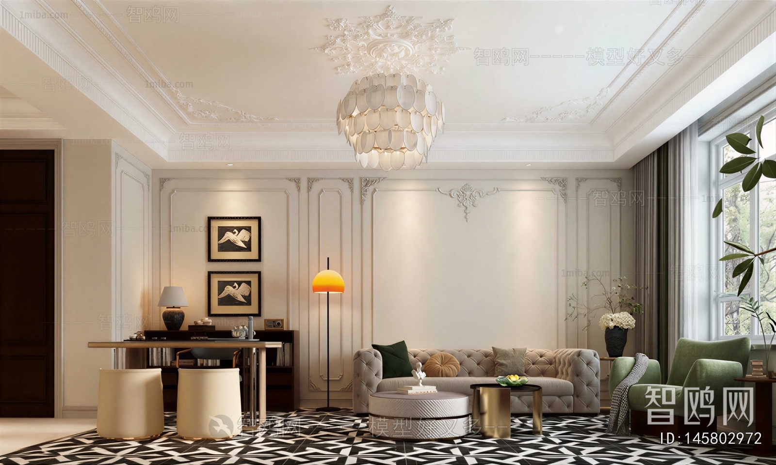 French Style Bedroom