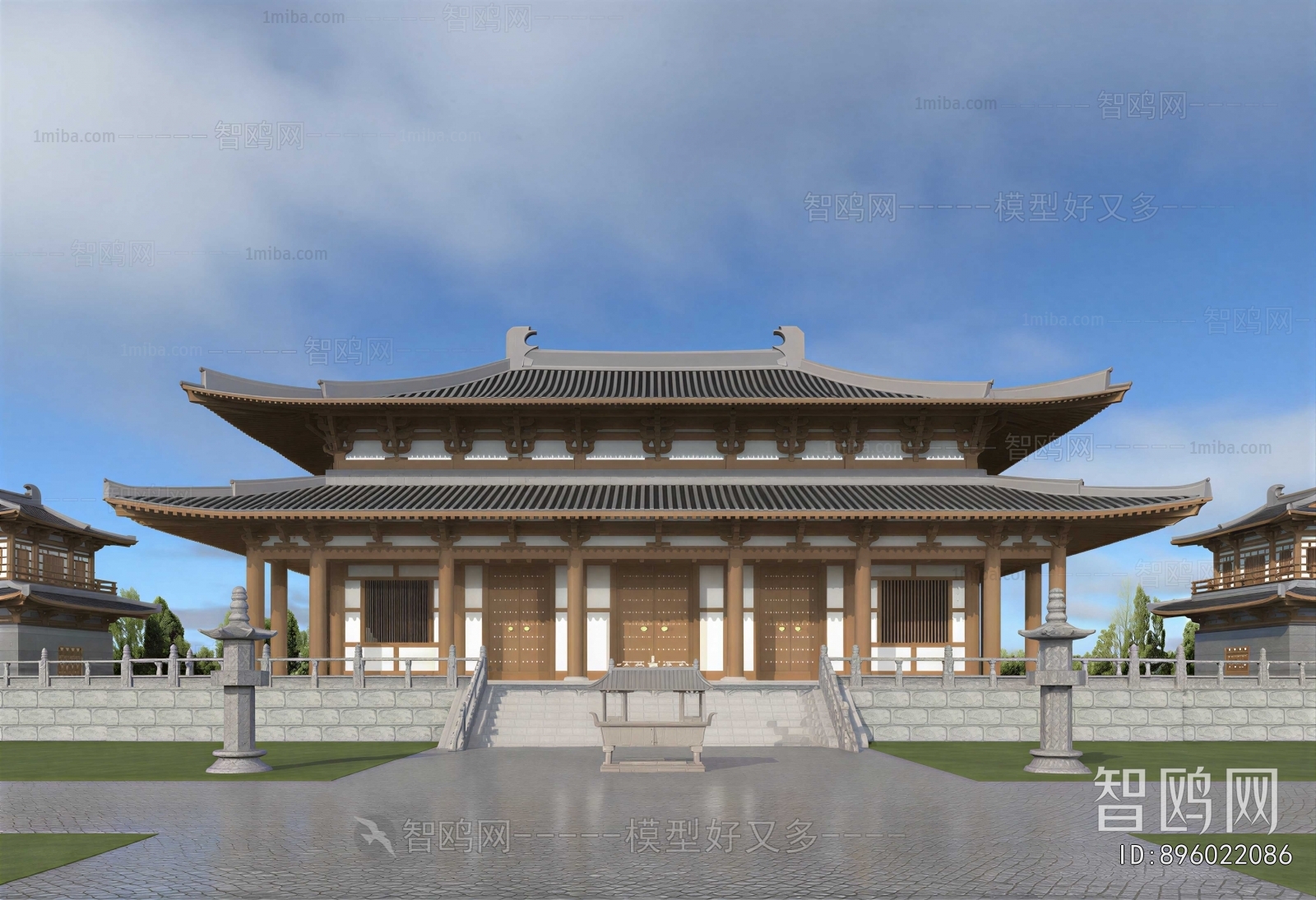 Chinese Style Ancient Architectural Buildings